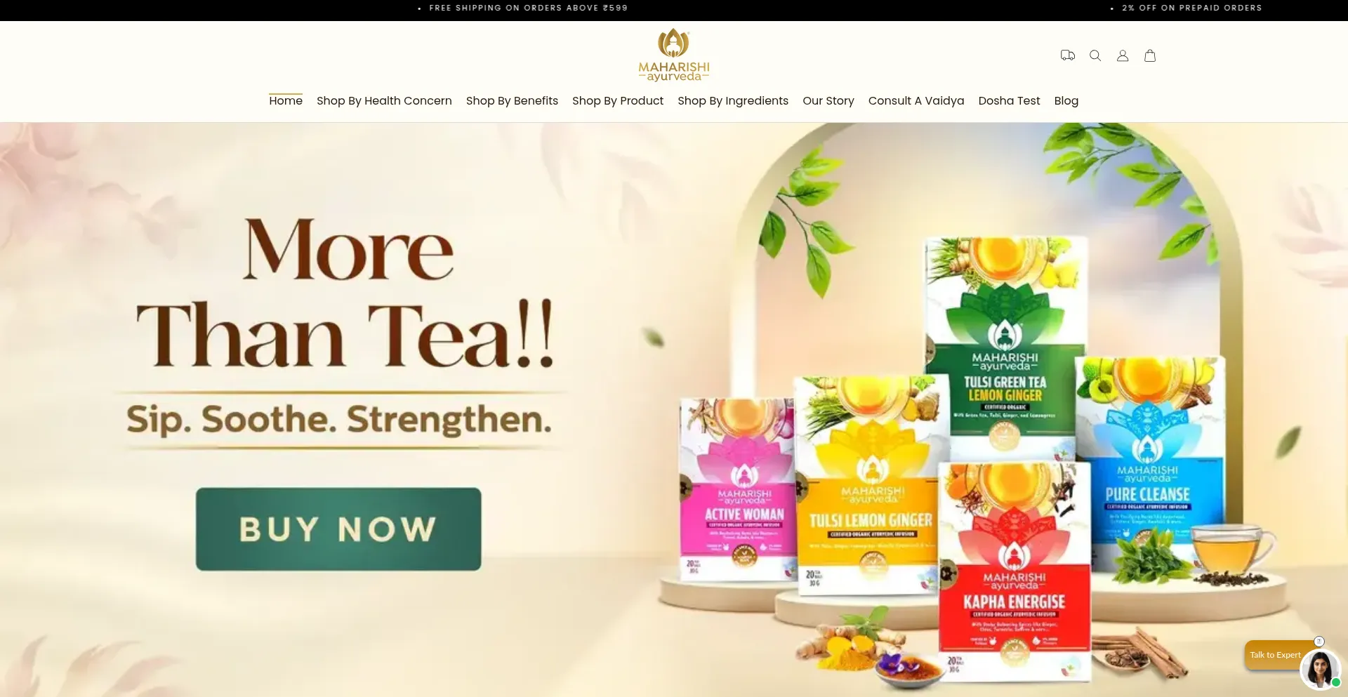Maharishiayurvedaindia.com 安全可靠吗？
