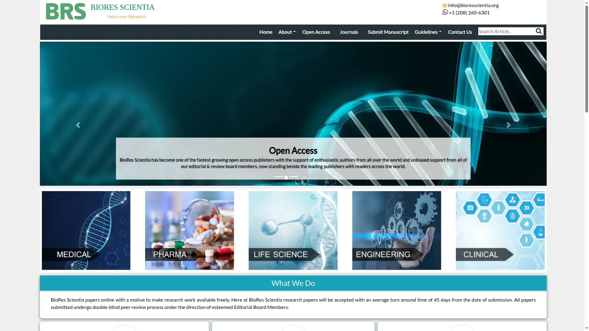 Mail.bioresscientia.com