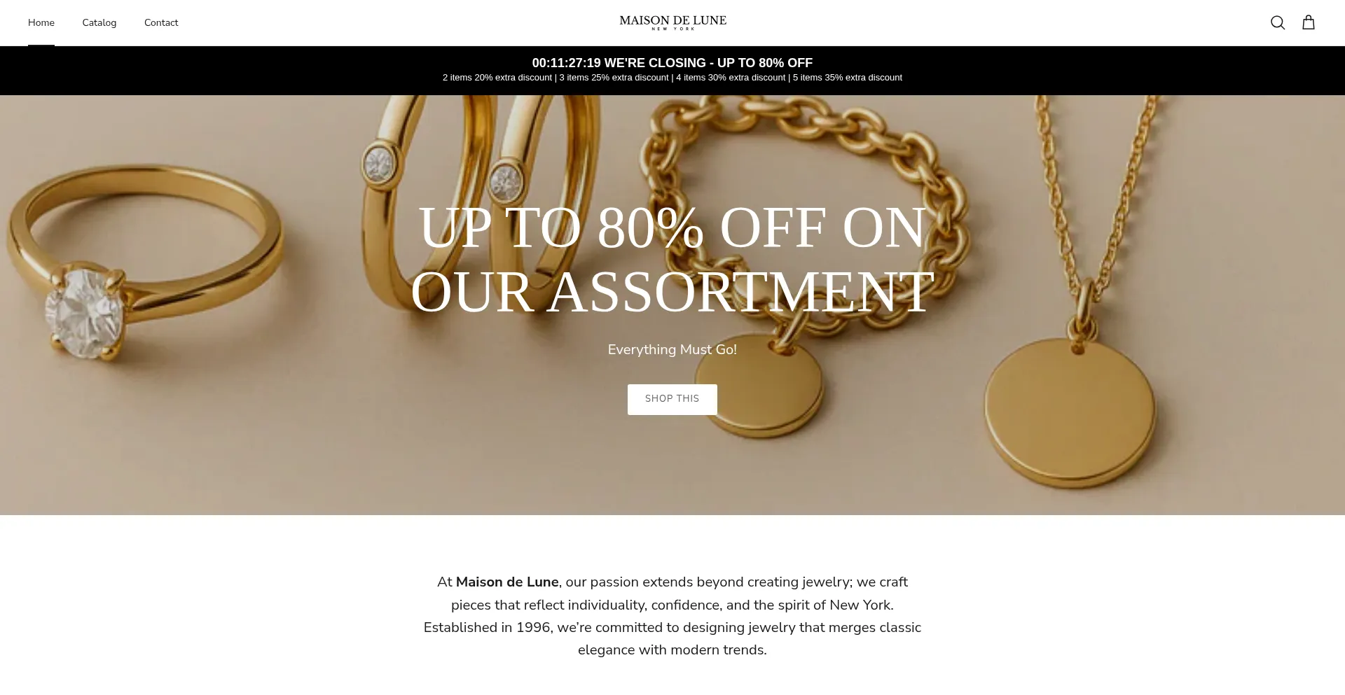 Maisondelune-newyork.shop Screenshot