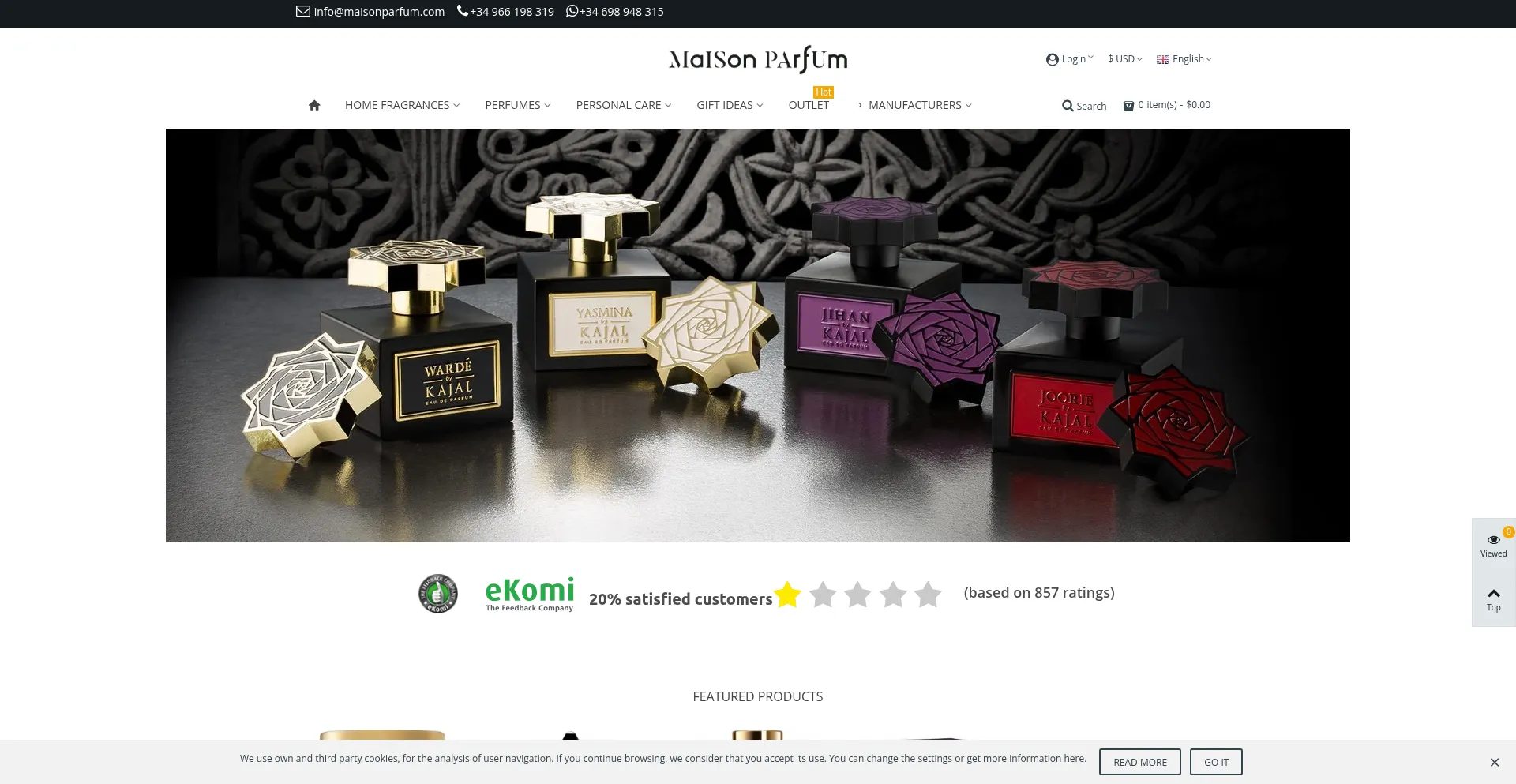 Maisonparfum.com 安全可靠吗？