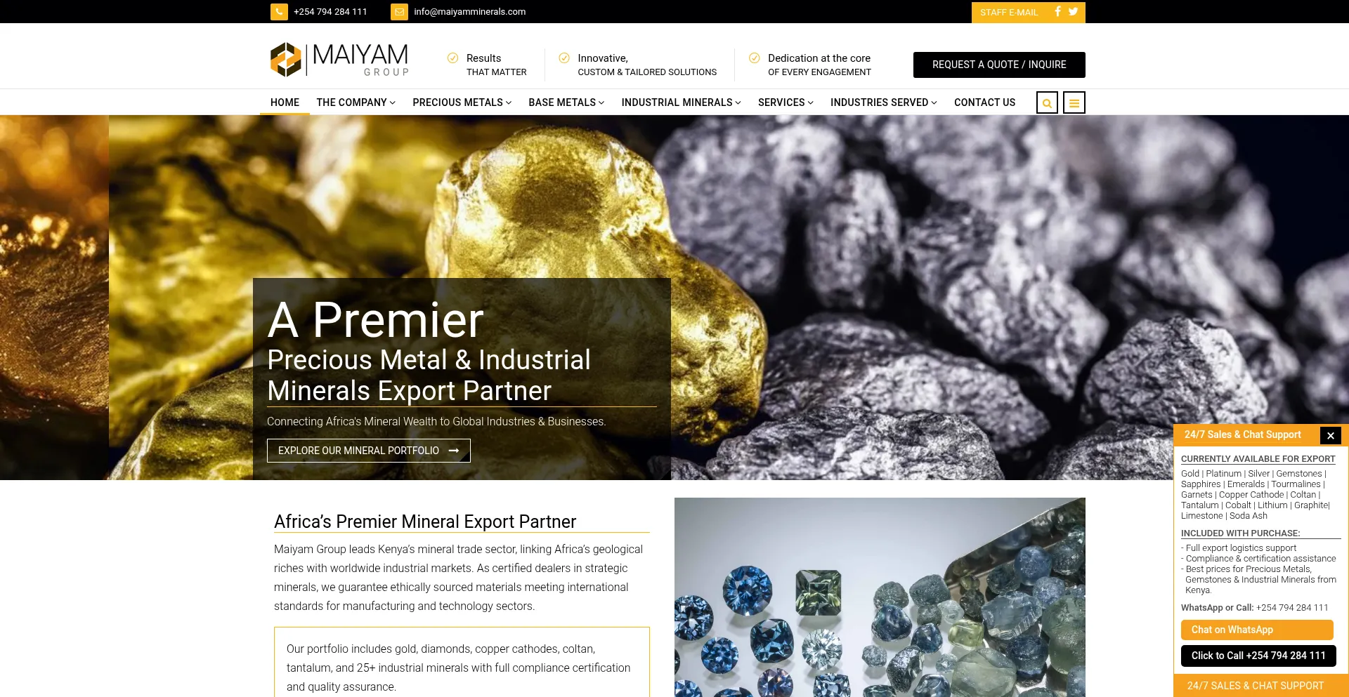 Maiyamminerals.com