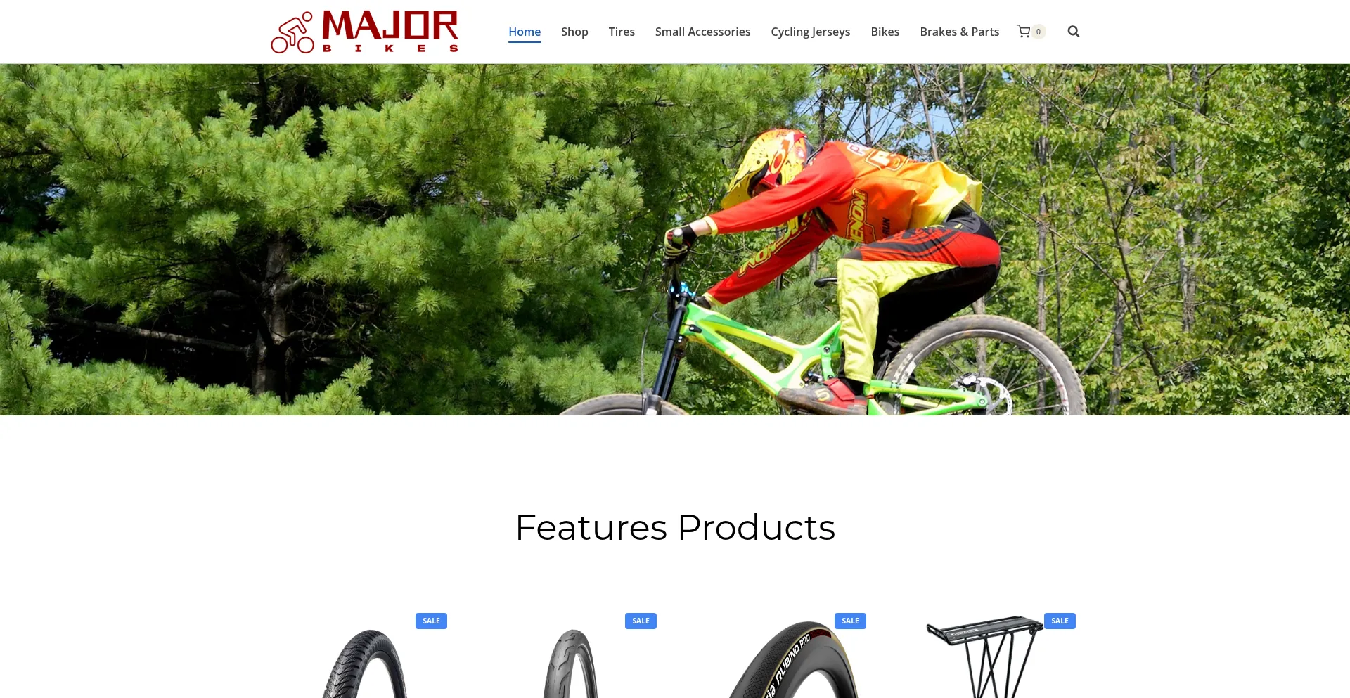 Majorbikes.com Screenshot