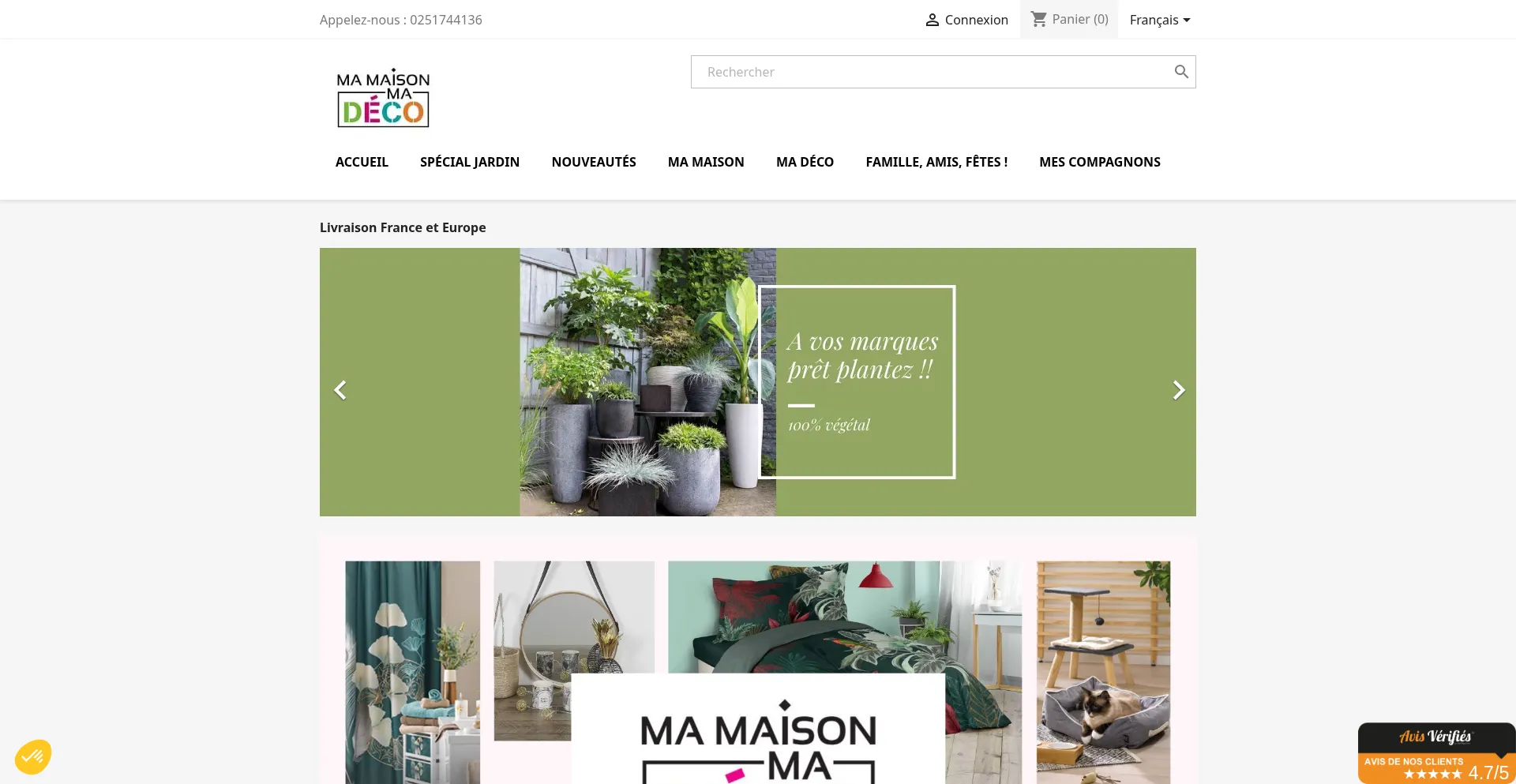 Mamaisonmadeco.com Screenshot