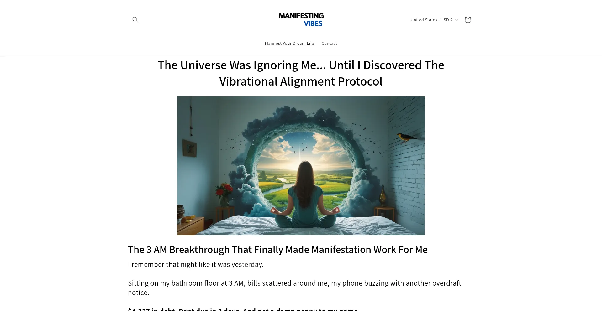 Manifestingvibes.com 安全可靠吗？