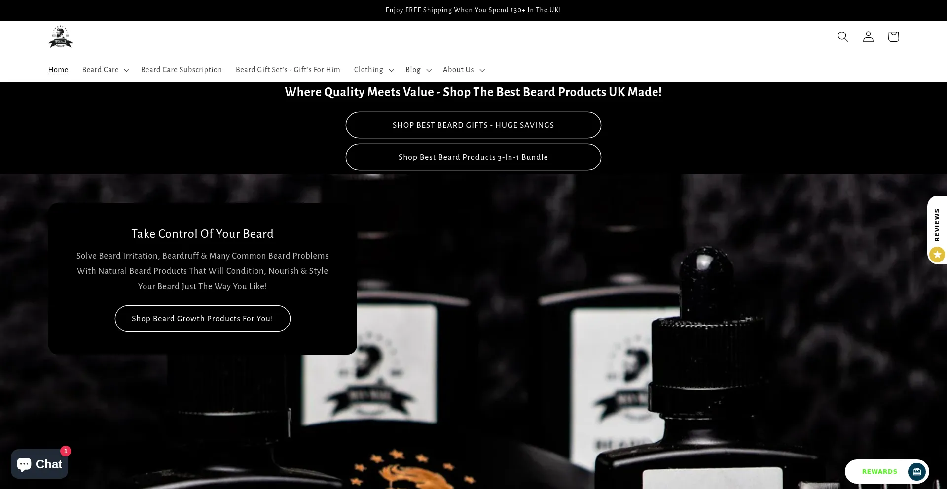 Manmadebeardcompany.com