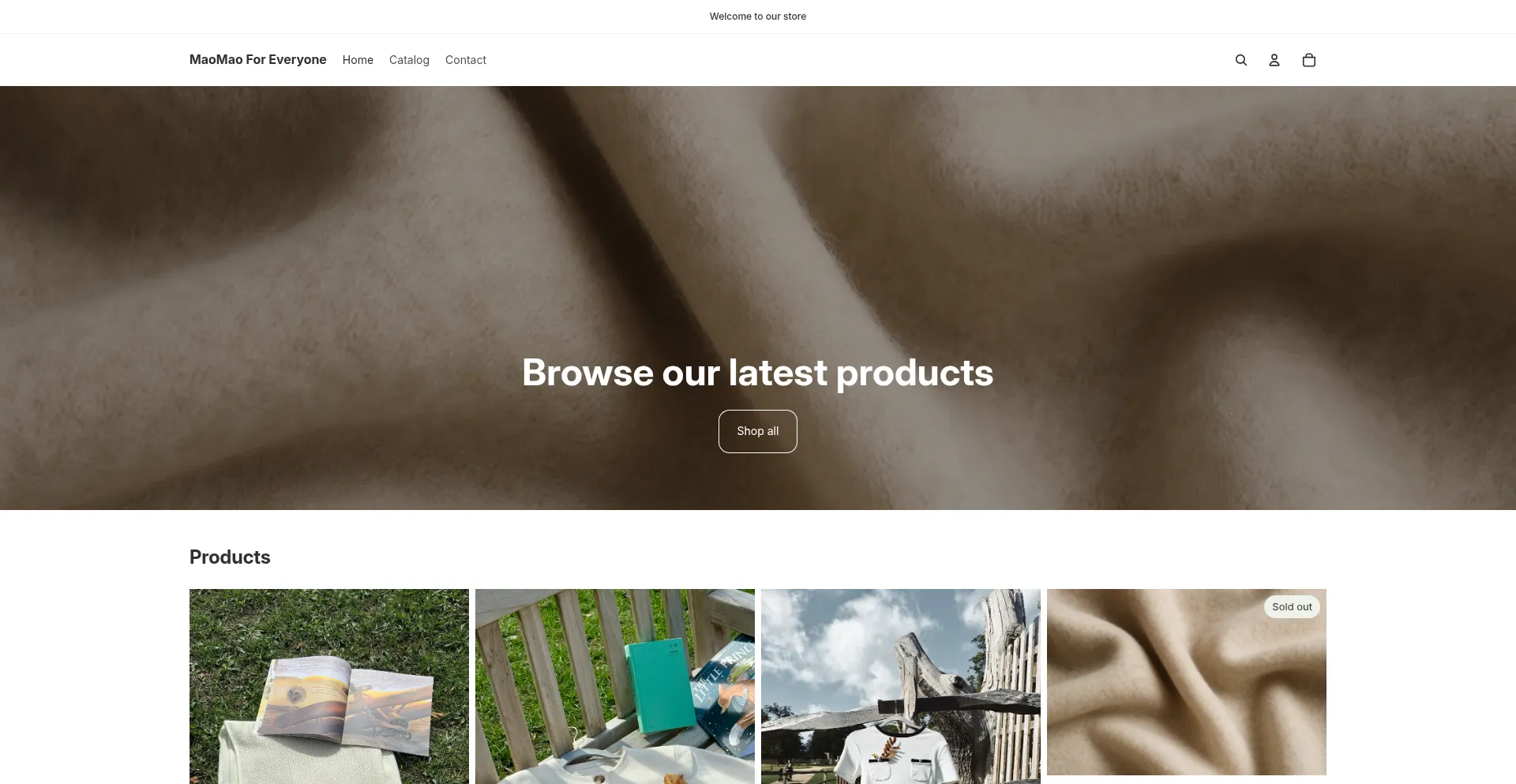 Maomaoforeveryone.com Screenshot