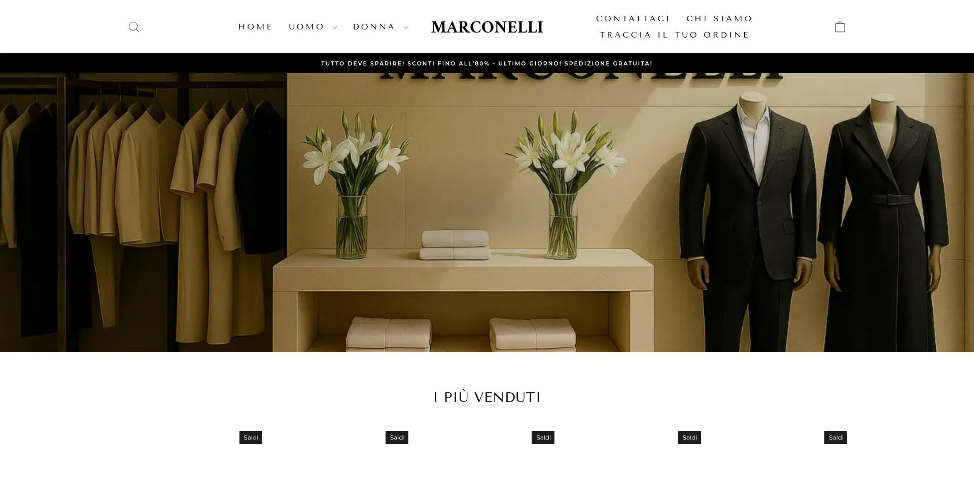 Marconelli.it Screenshot