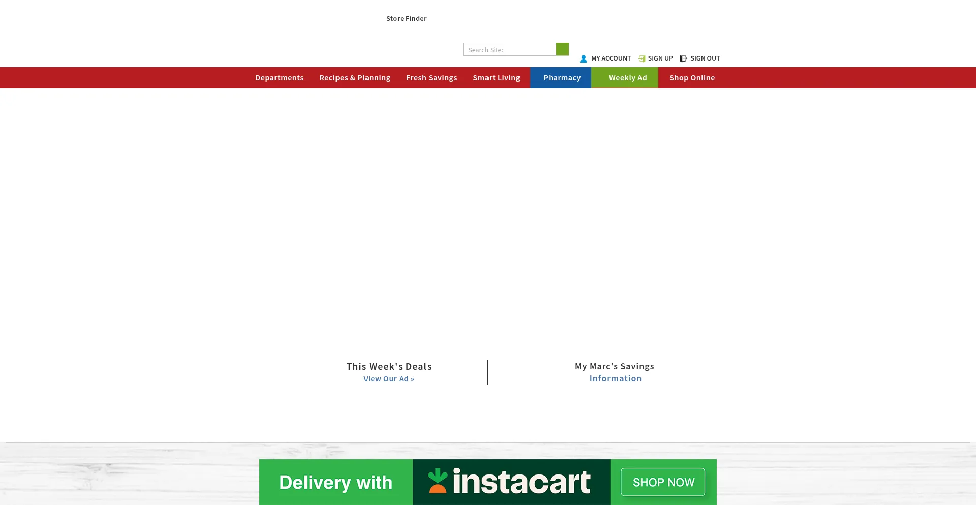 Marcs.com Screenshot