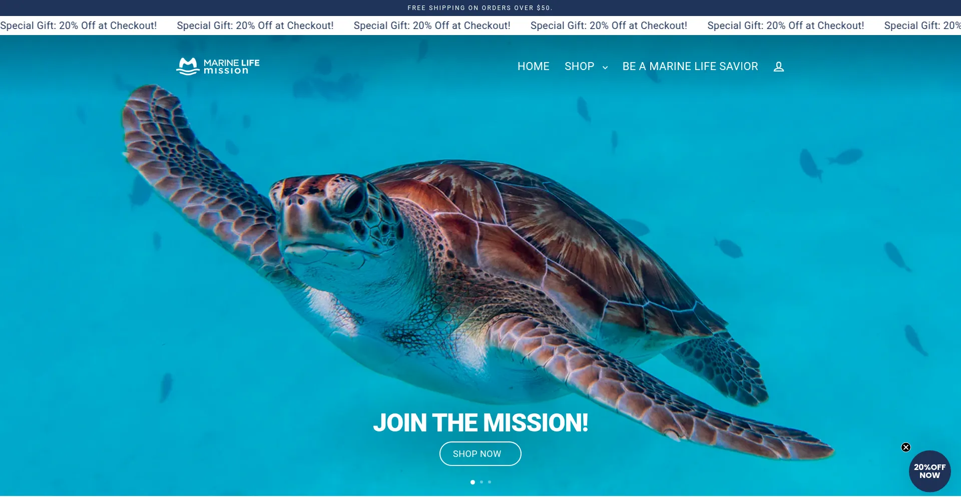 Marinelifemission.org 安全可靠吗？