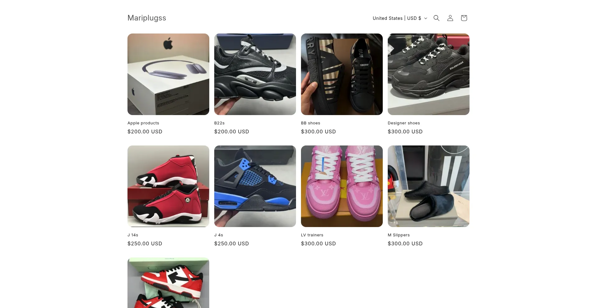 Mariplugs.myshopify.com Screenshot