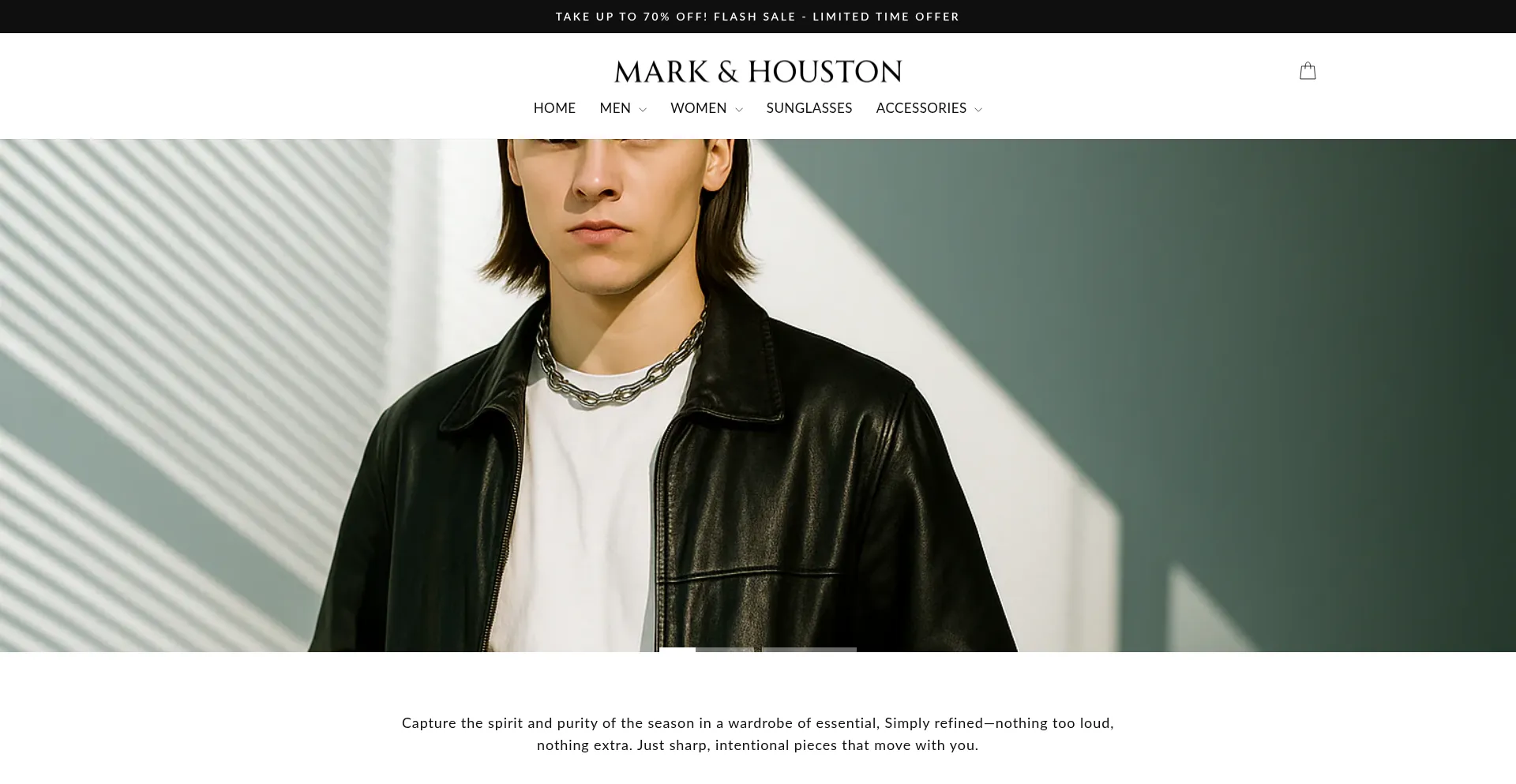 Markandhouston.com Screenshot