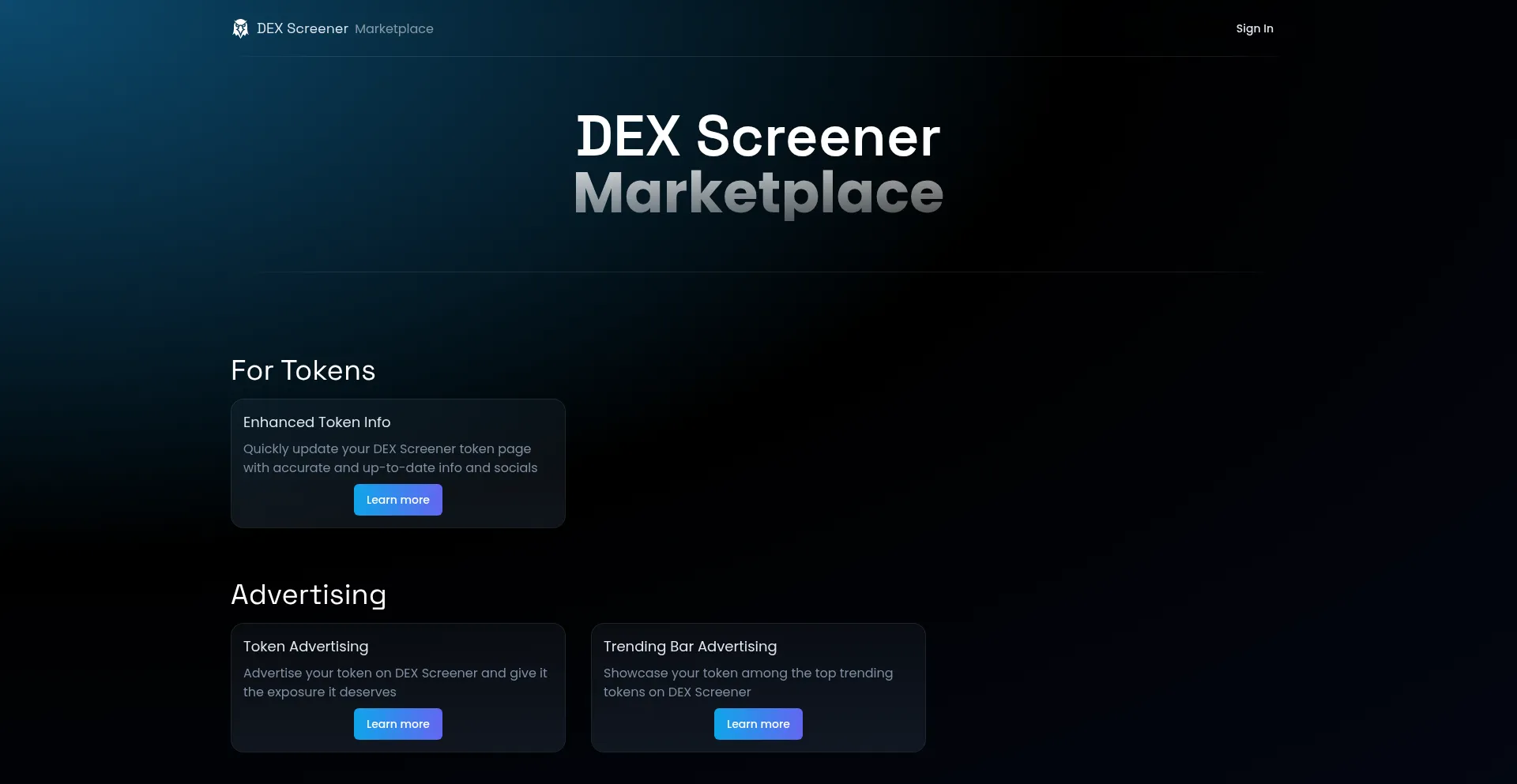 Marketplace.dexscreener.com