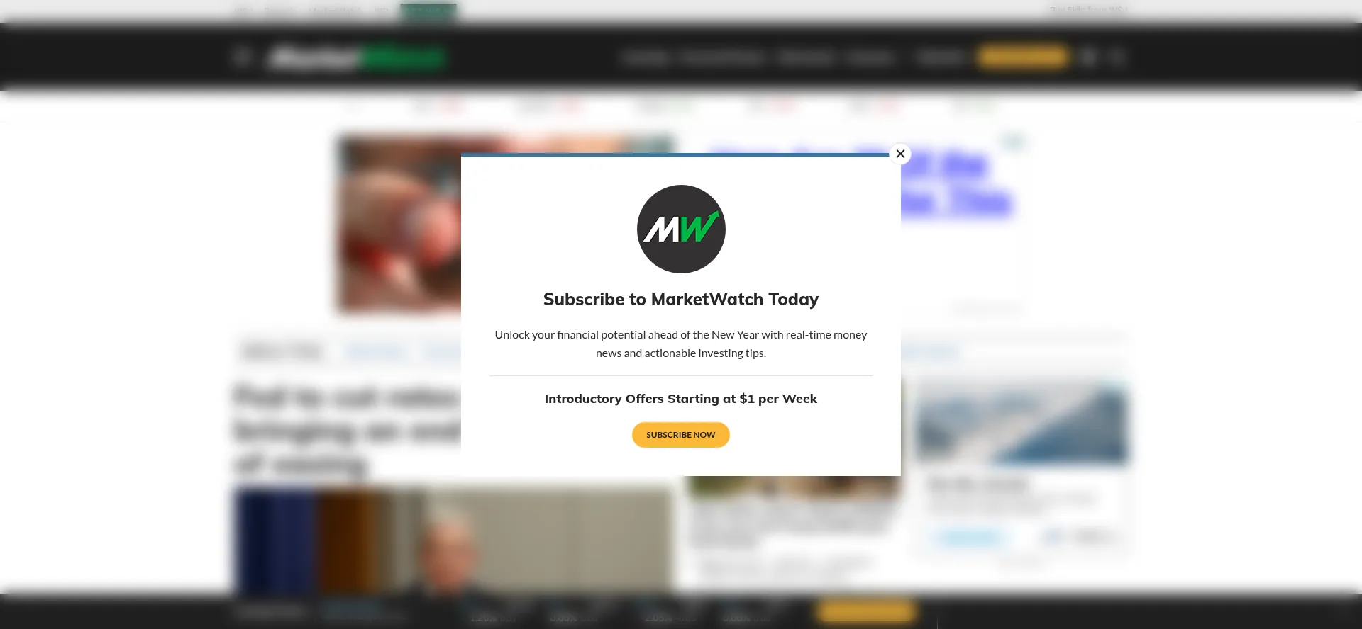 Marketwatch.com 安全可靠吗？
