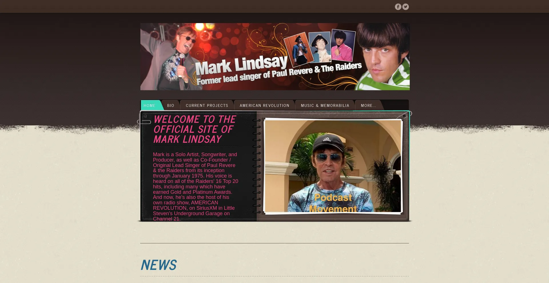 Marklindsay.com Screenshot
