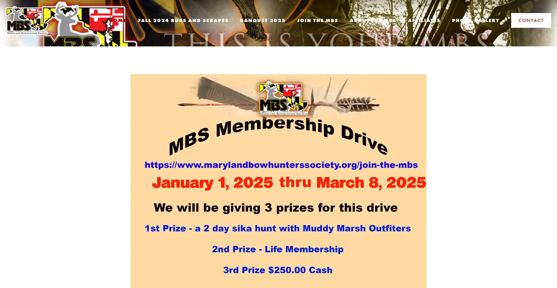 Marylandbowhunterssociety.org