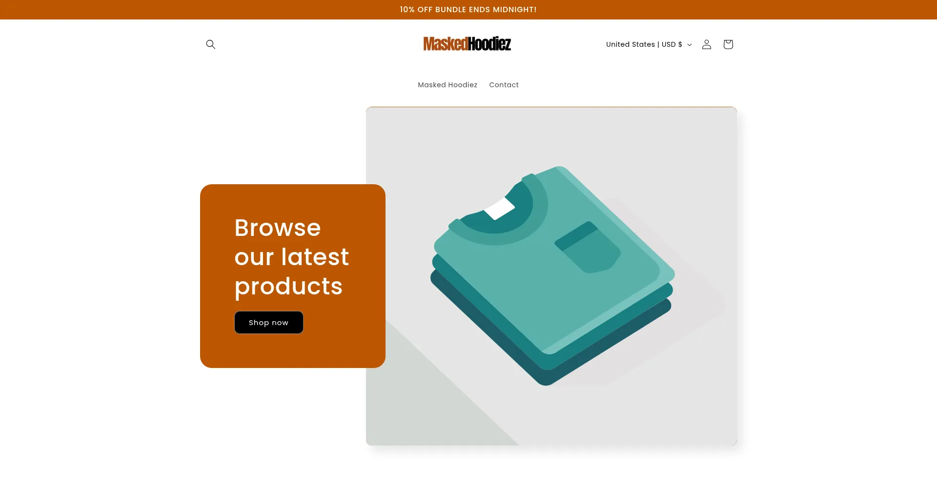 Maskedhoodiez.com Screenshot
