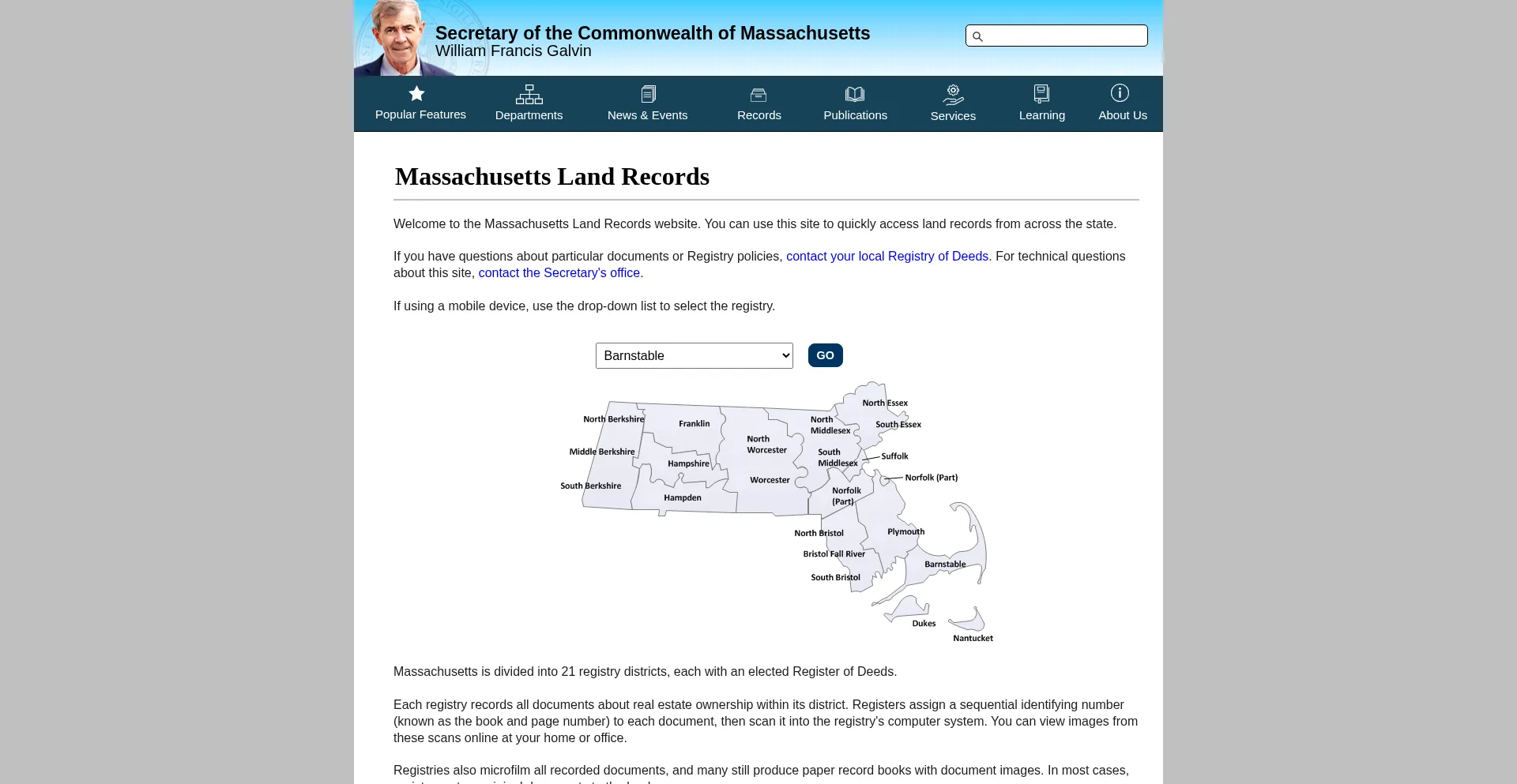 Masslandrecords.com