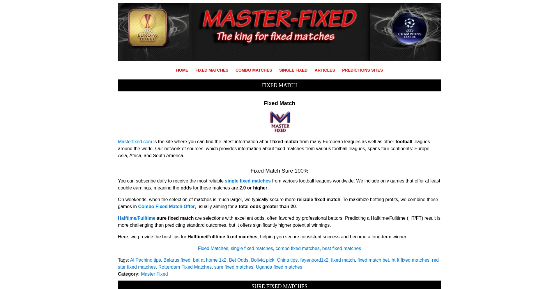 Masterfixed.com 安全可靠吗？
