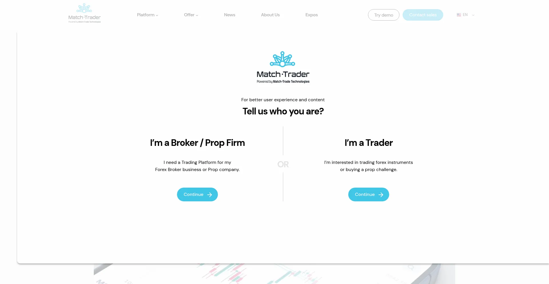 Match-trader.com Screenshot