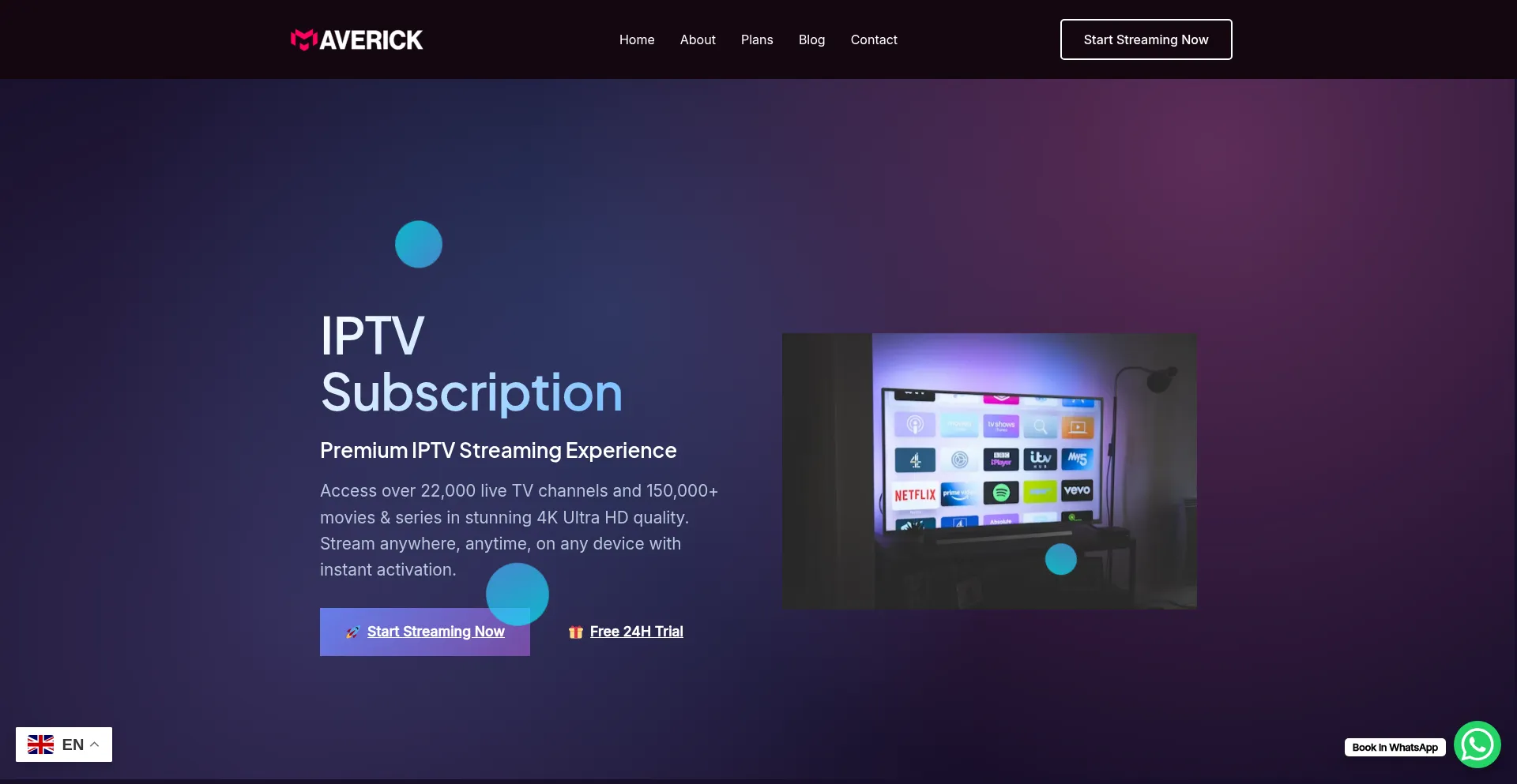 Maverickiptv.com 安全可靠吗？