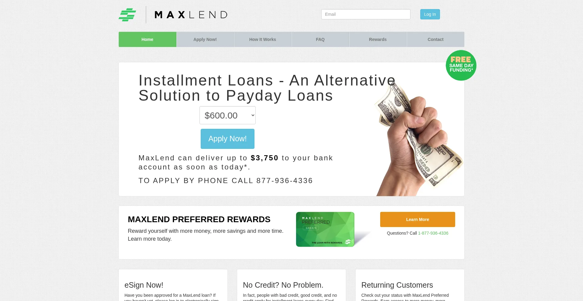 Maxlend.com 安全可靠吗？