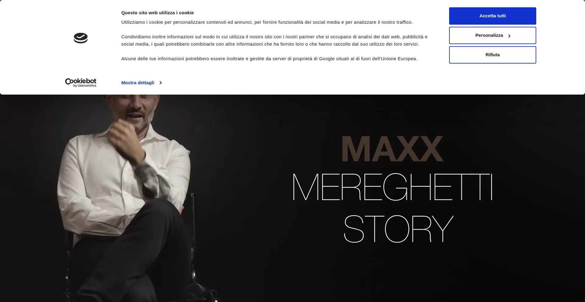 Maxxmereghetti.com Screenshot