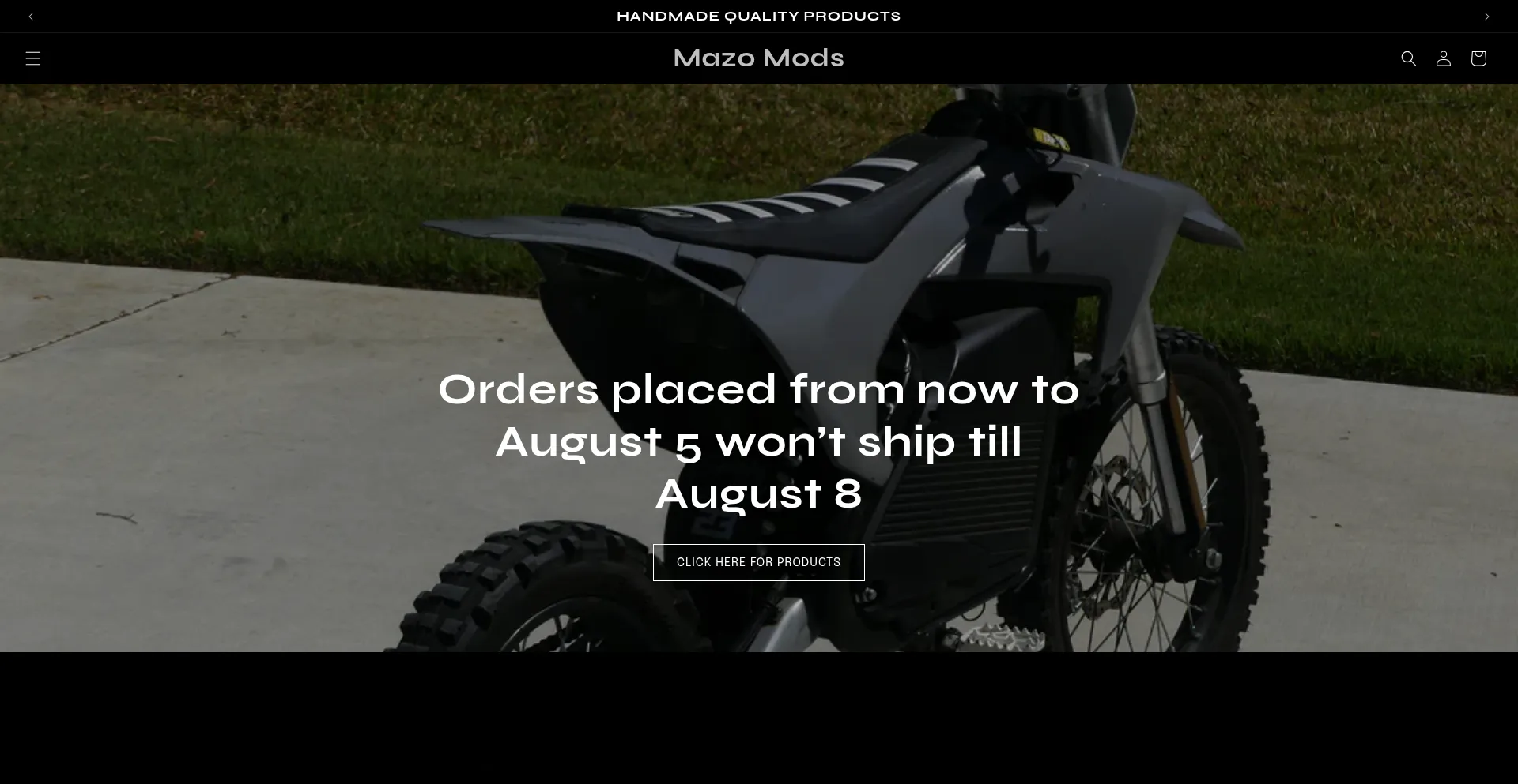 Mazomods.com Screenshot