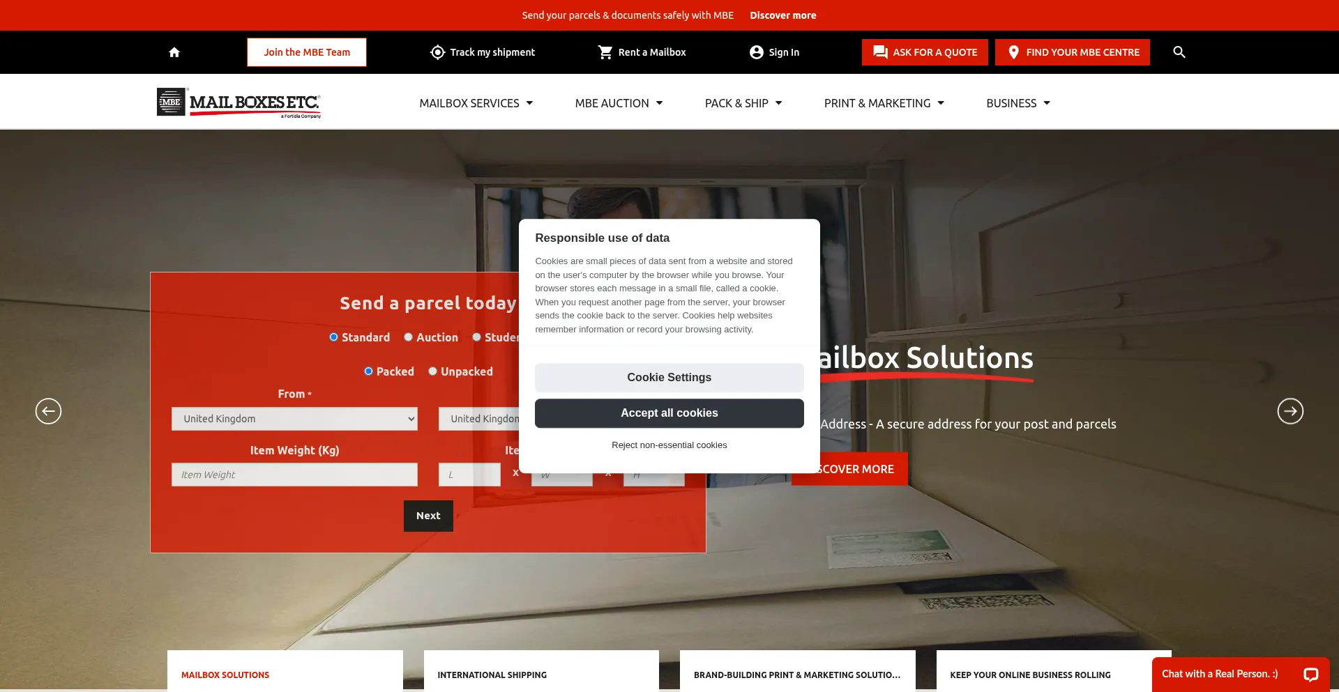 Mbe.co.uk Screenshot