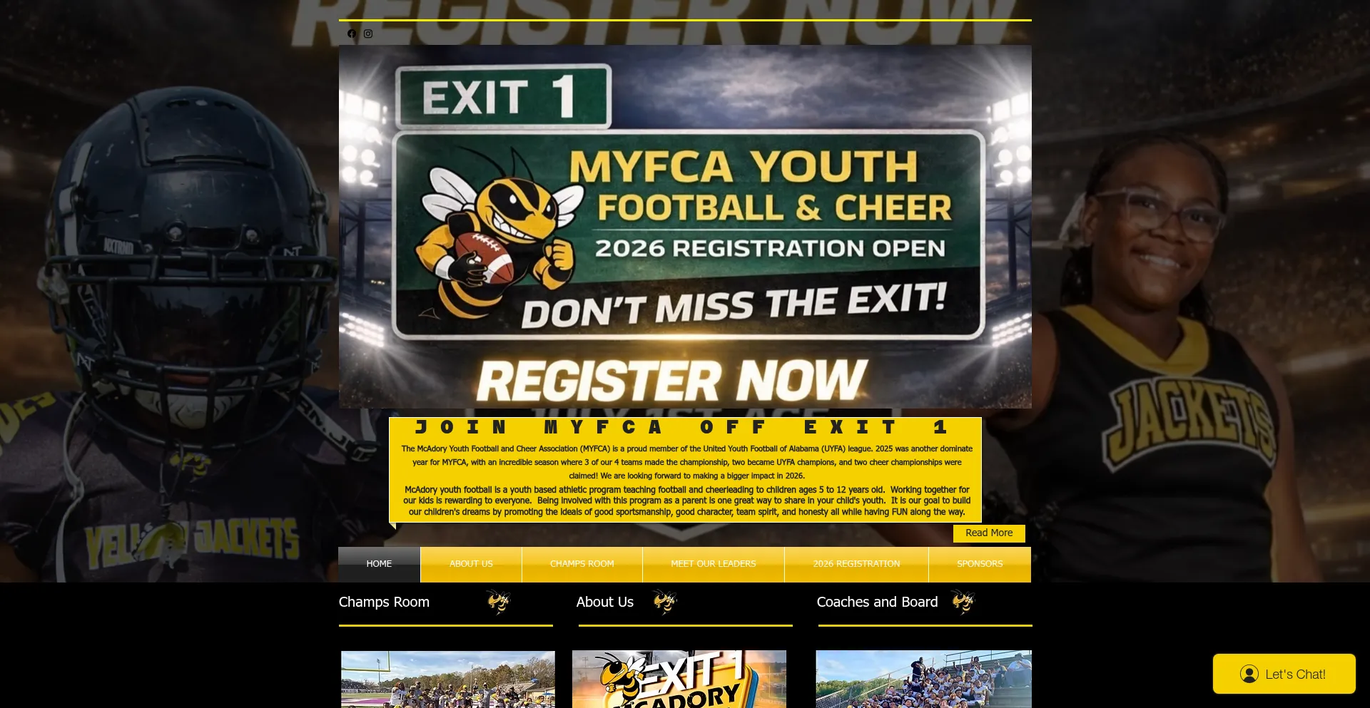 Mcadoryyouthfootball.com
