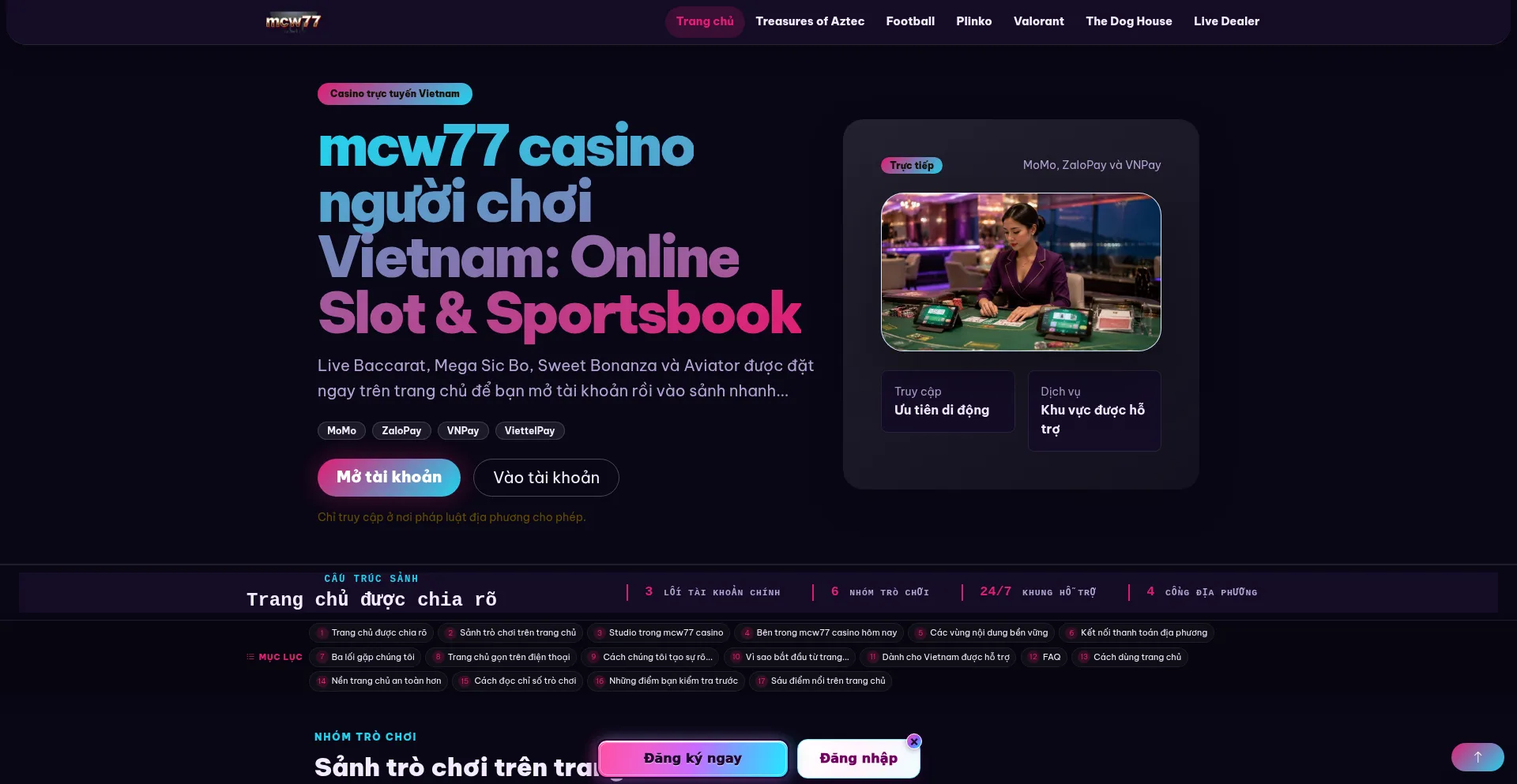Mcw77casino.org