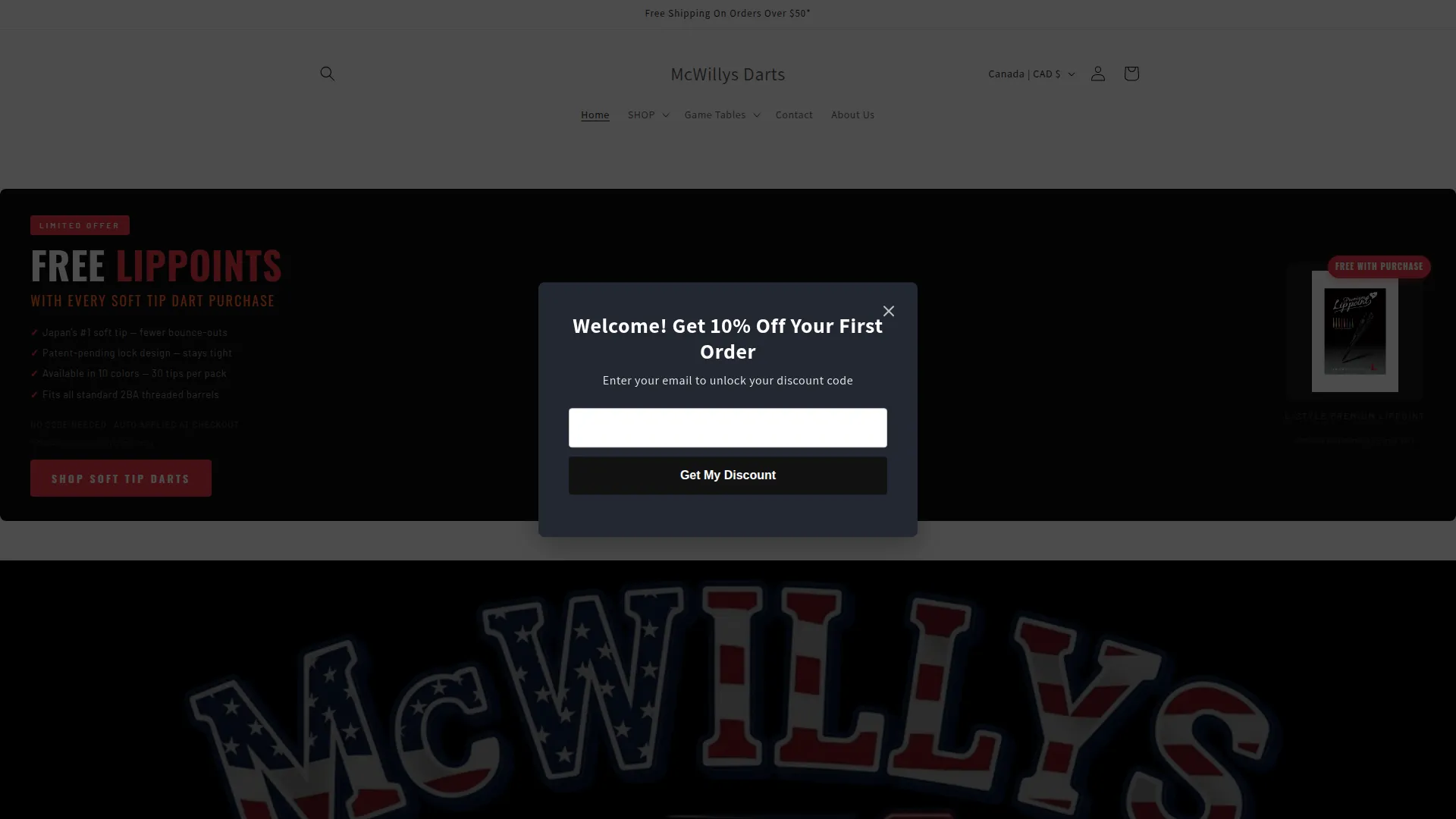 Mcwillysdarts.com