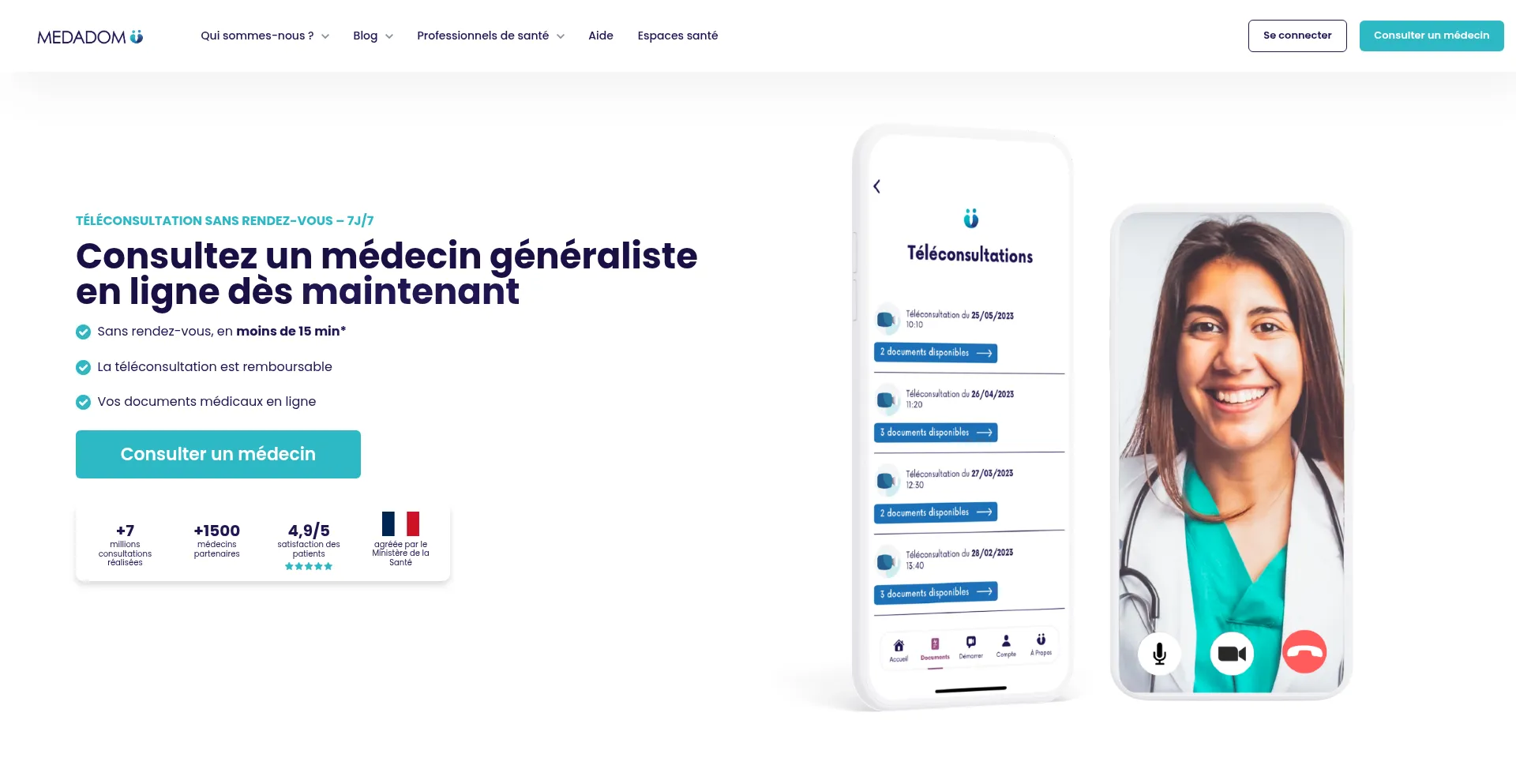 Medadom.com Screenshot