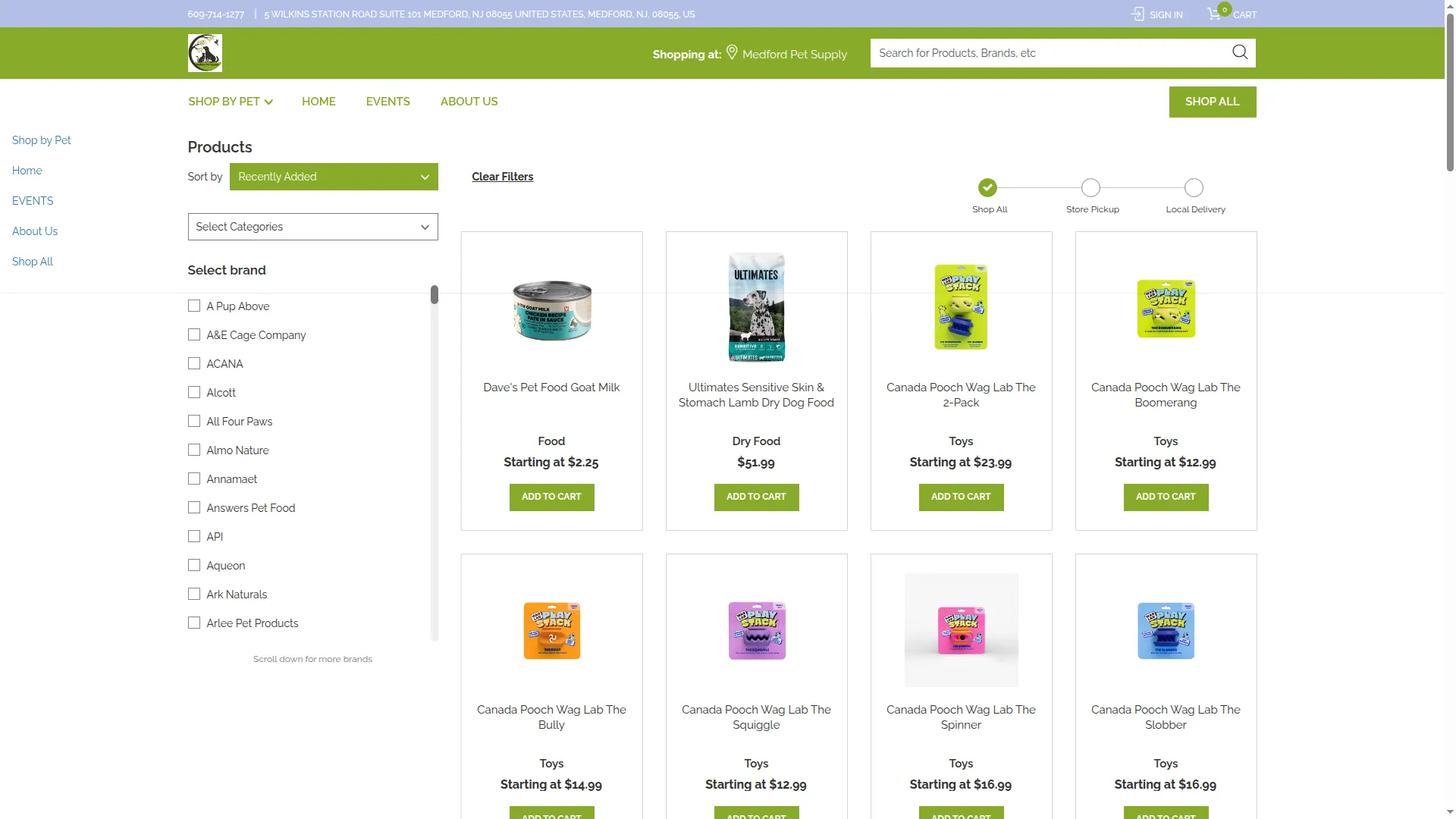 Medfordpetsupplies.com