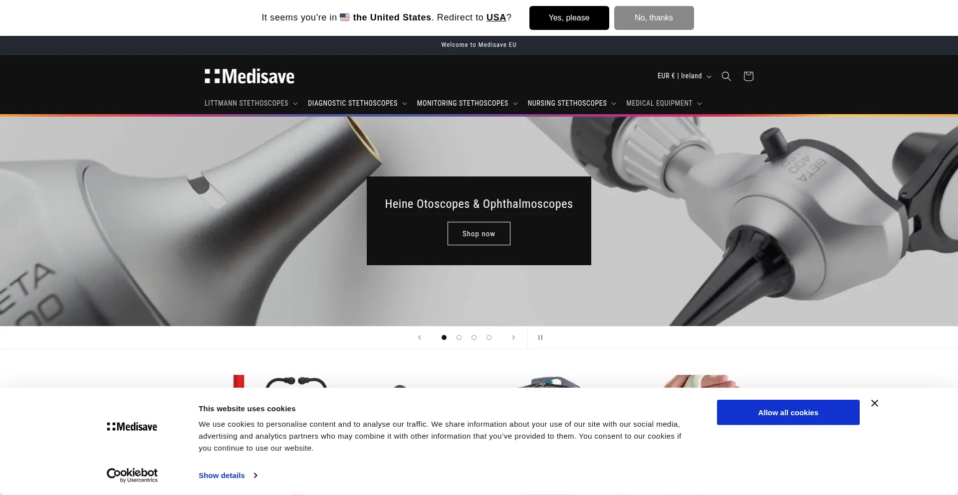 Medisave.eu Screenshot