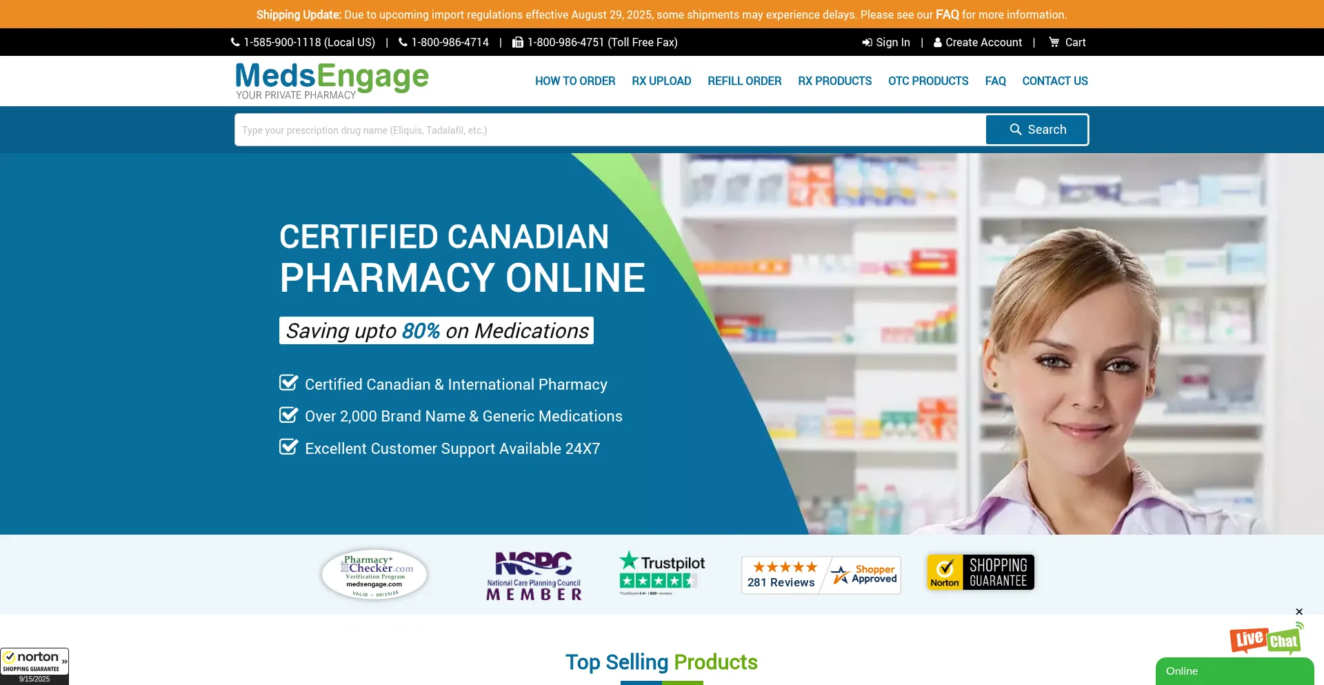 Medsengage.com 安全可靠吗？