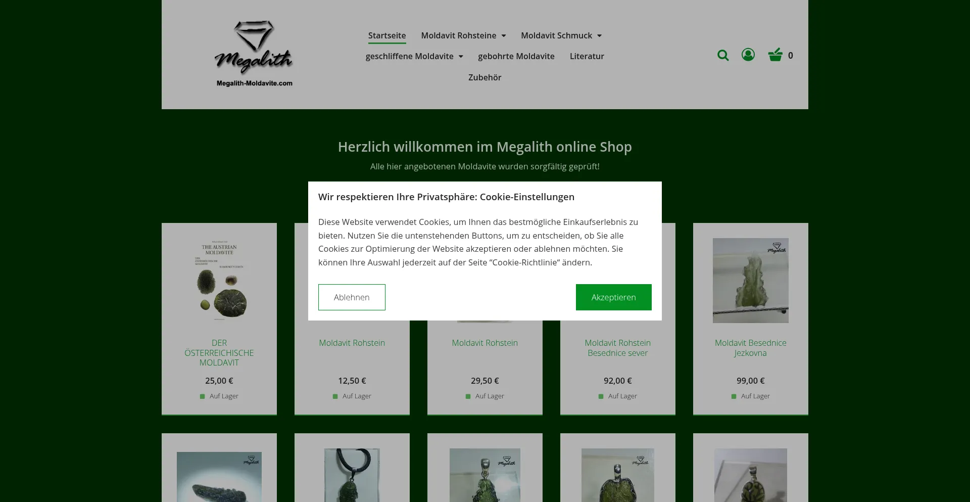Megalith-moldavite.com 安全可靠吗？