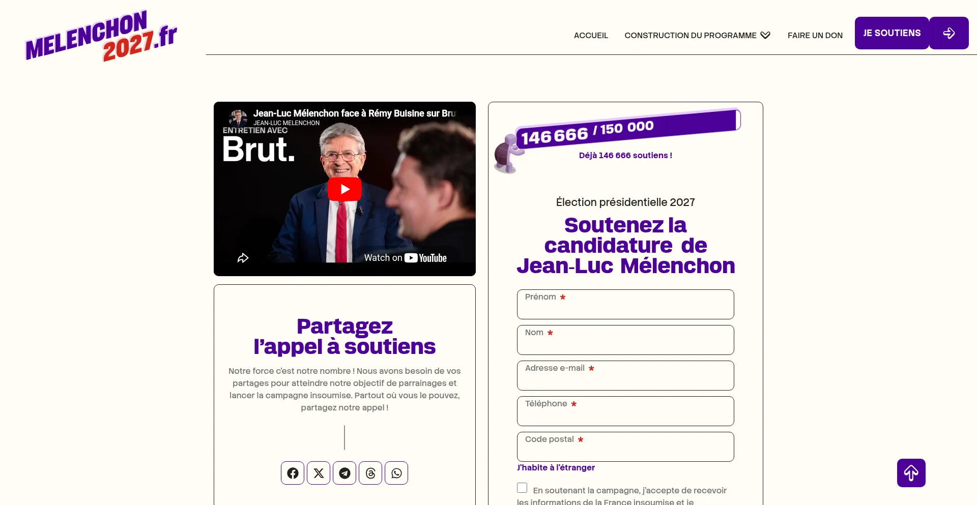 Melenchon2027.fr