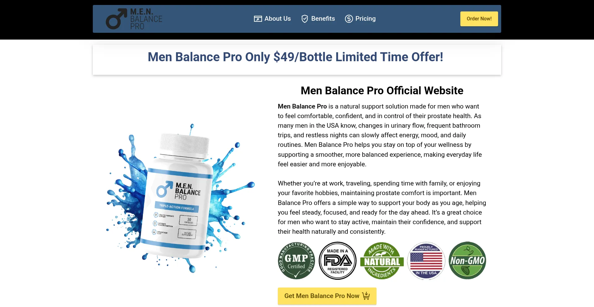Menbalance-pro.us