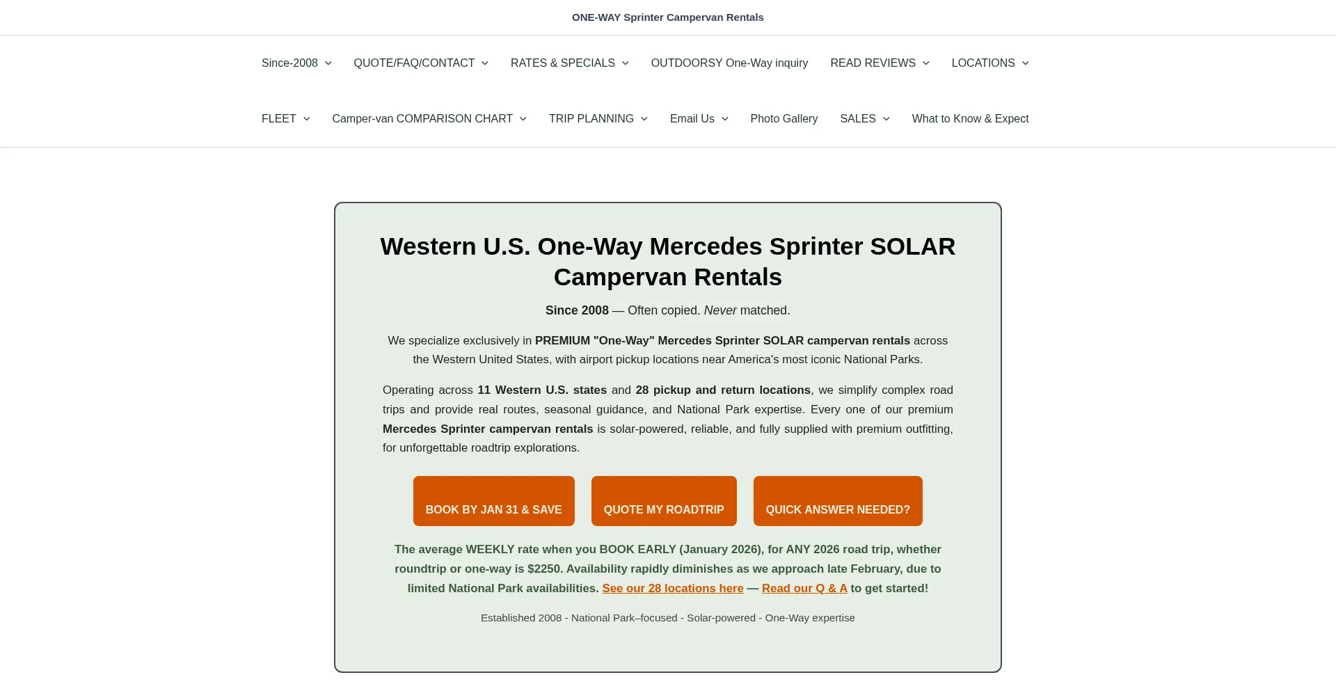 Mercedessprinterrvrentals.com