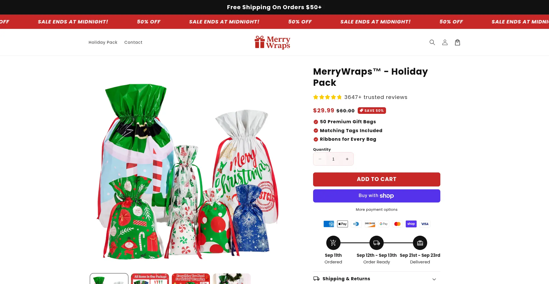 Merrywrapsco.com 安全可靠吗？
