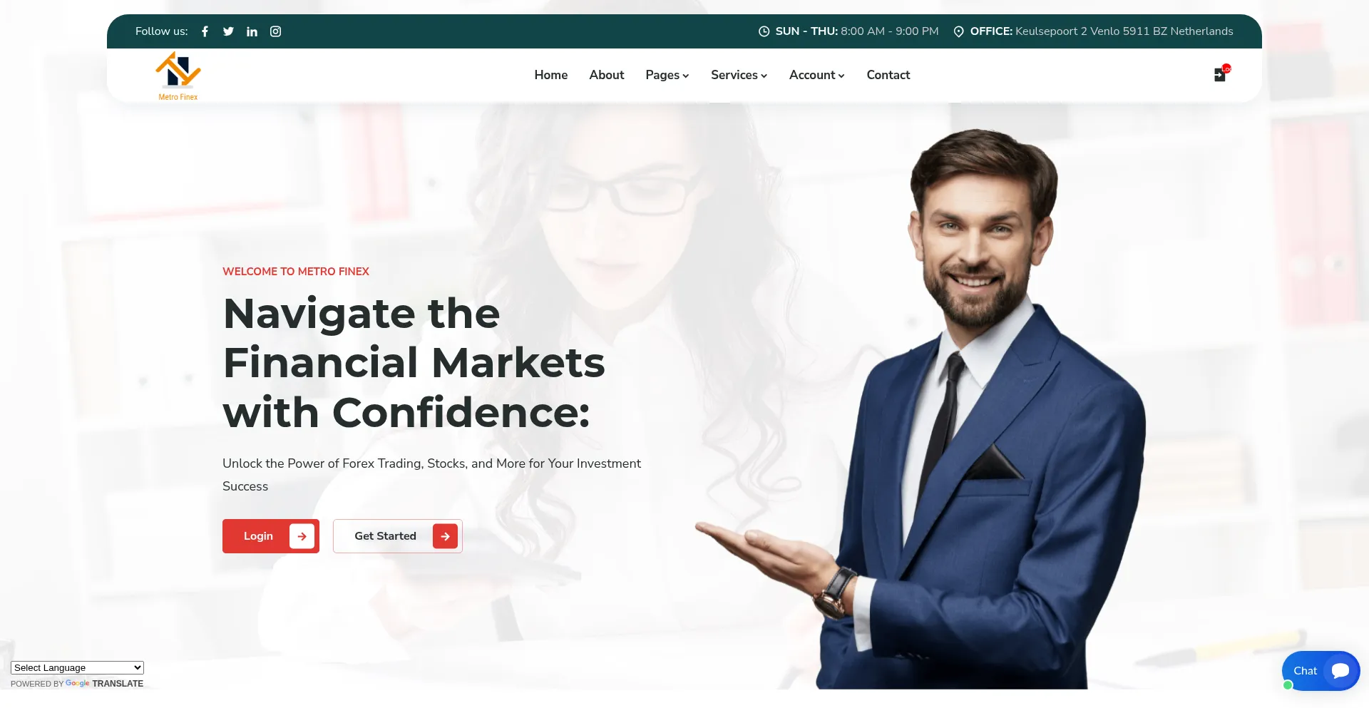 Metrofinex.com 安全可靠吗？