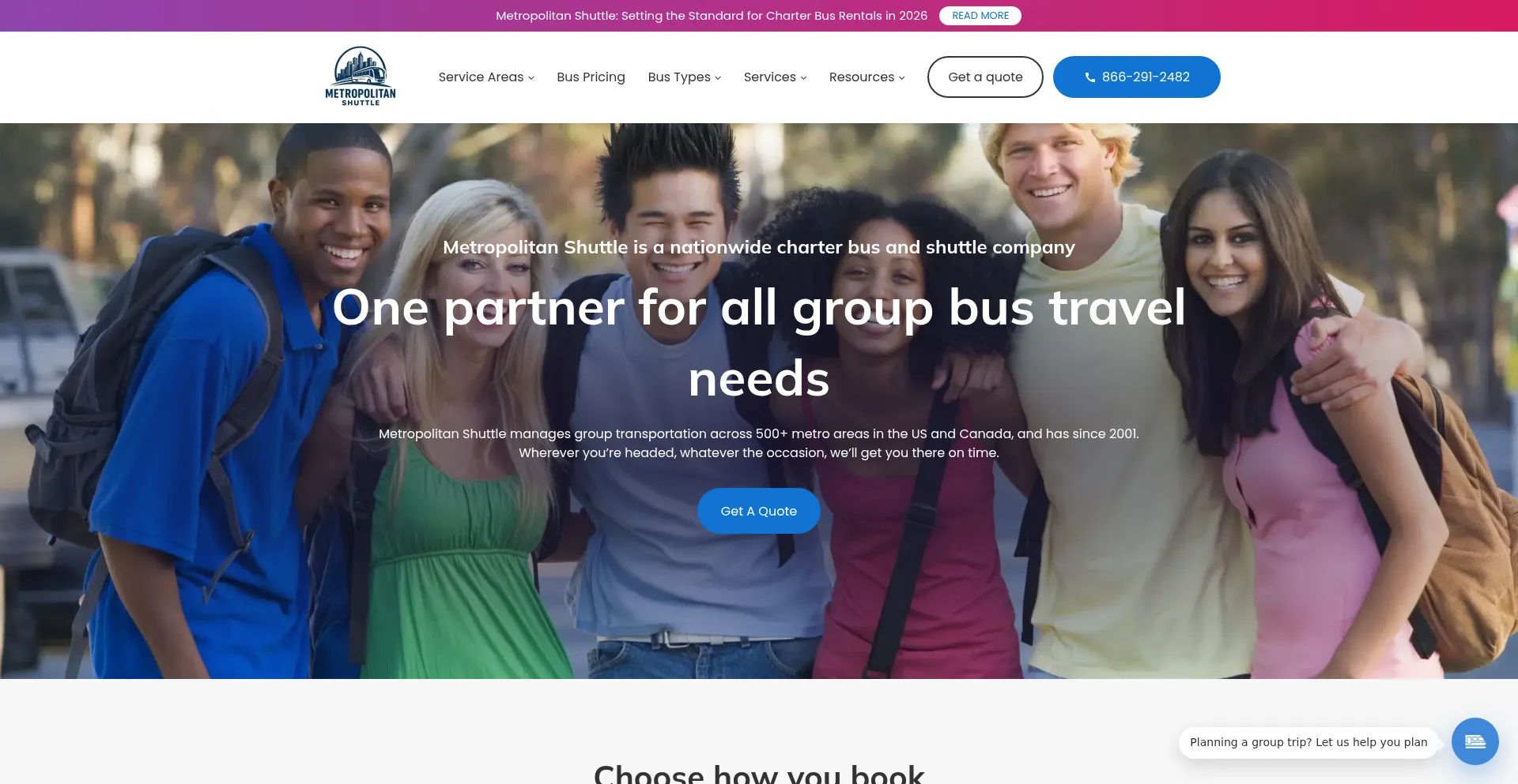 Metropolitanshuttle.com