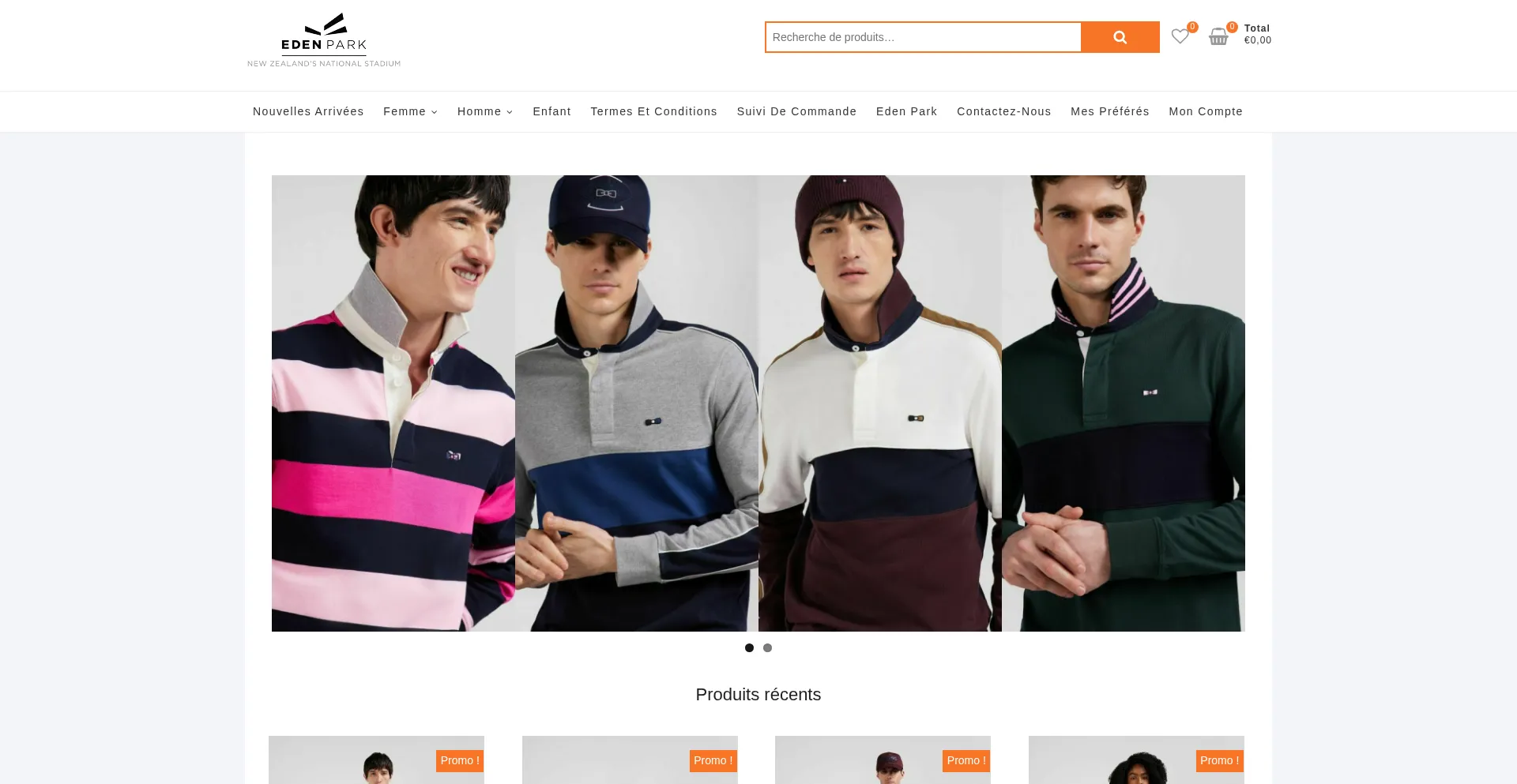 Website screenshot of Mette.shop