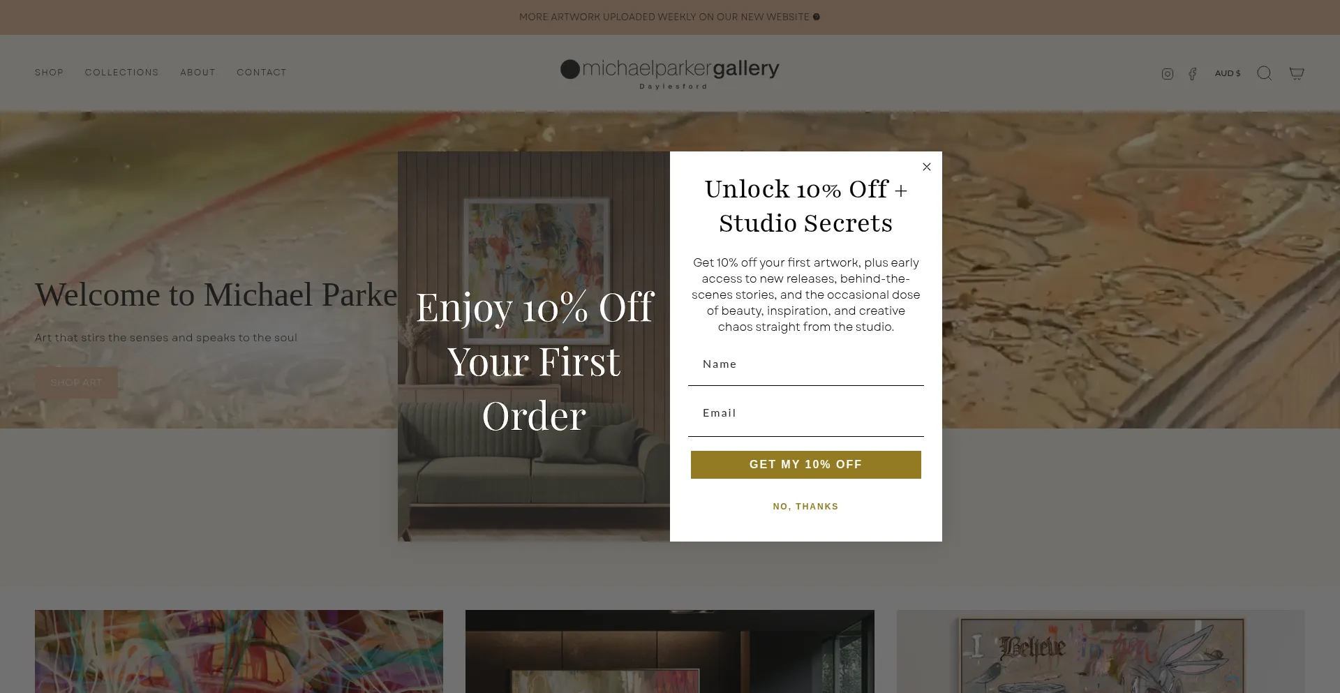 Michaelparkergallery.com.au 安全可靠吗？