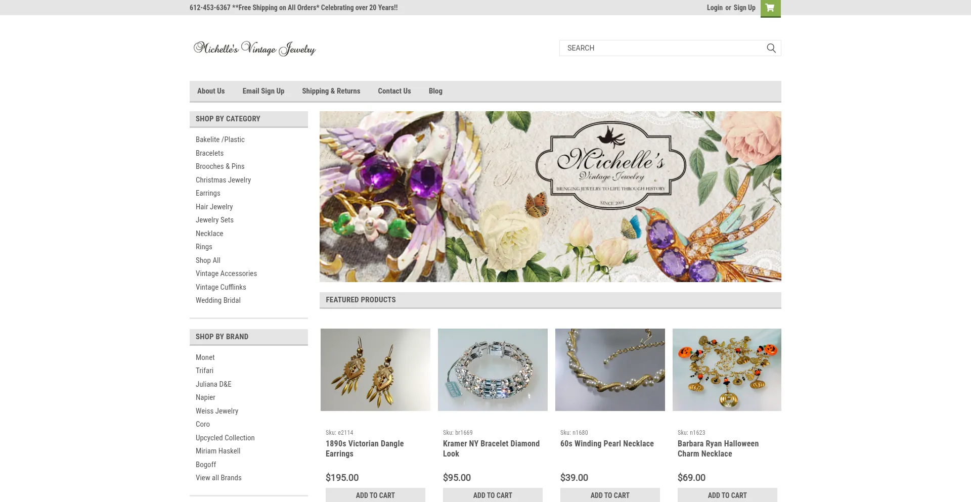 Michellesvintagejewelry.com 安全可靠吗？