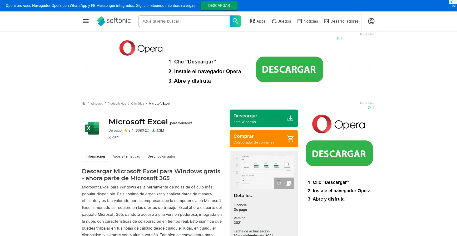 Microsoft-excel.softonic.com