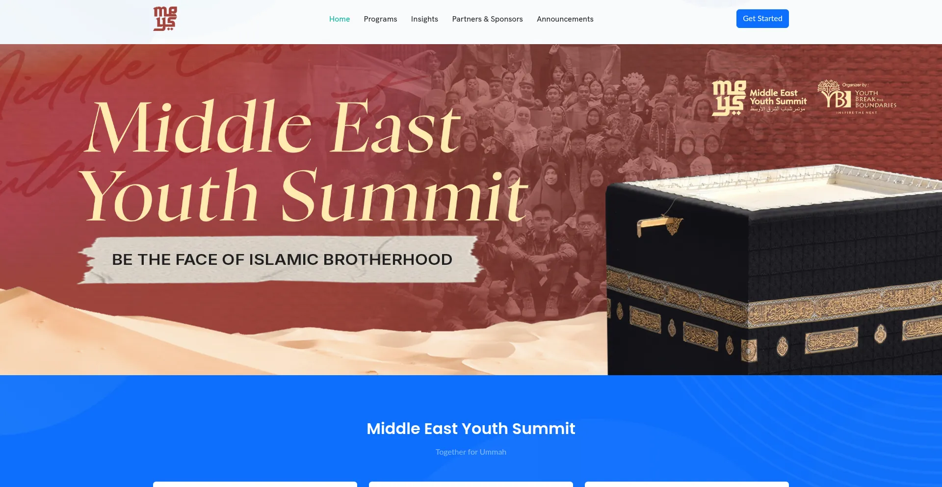 Middleeastyouthsummit.com