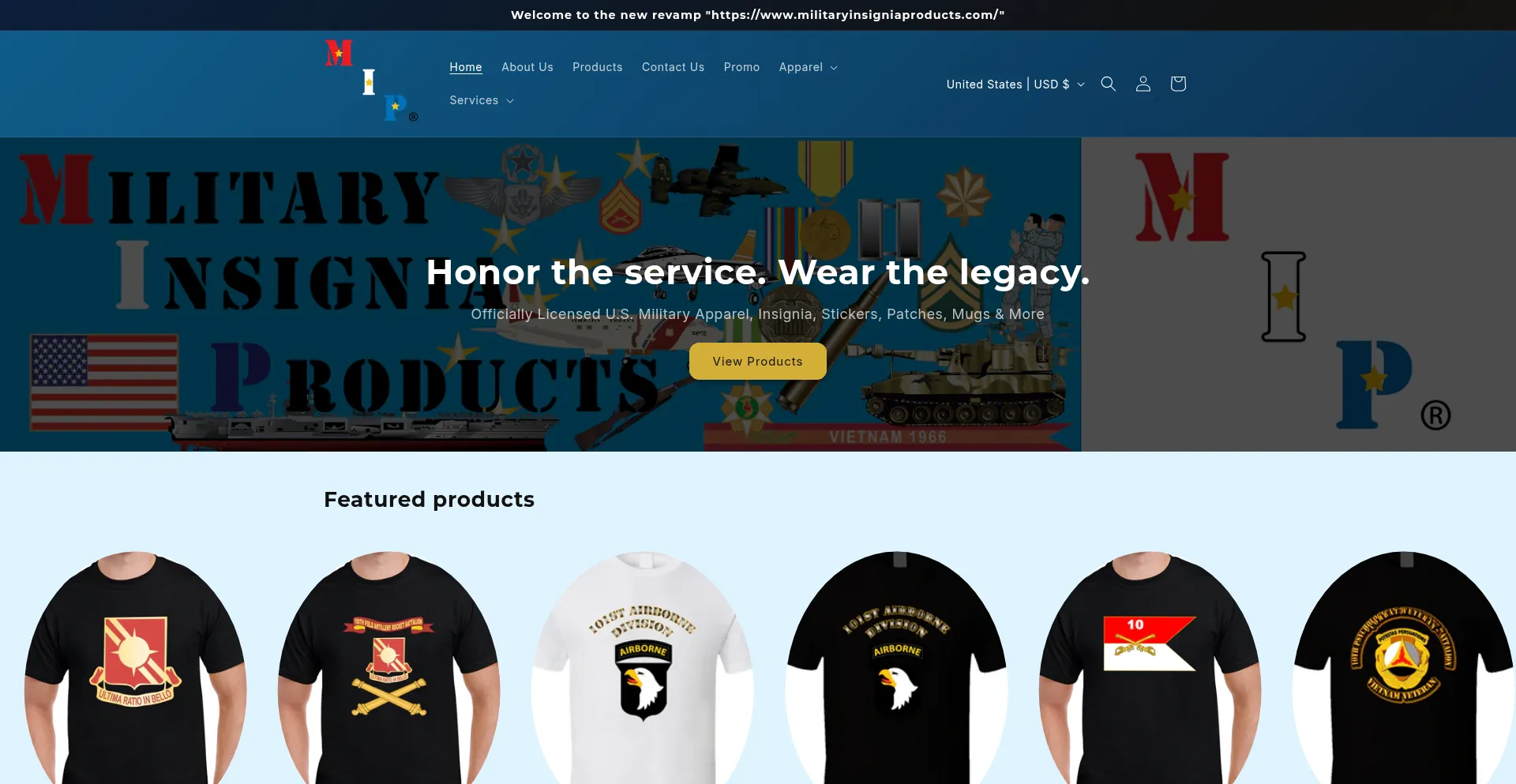 Militaryinsigniaproducts.com