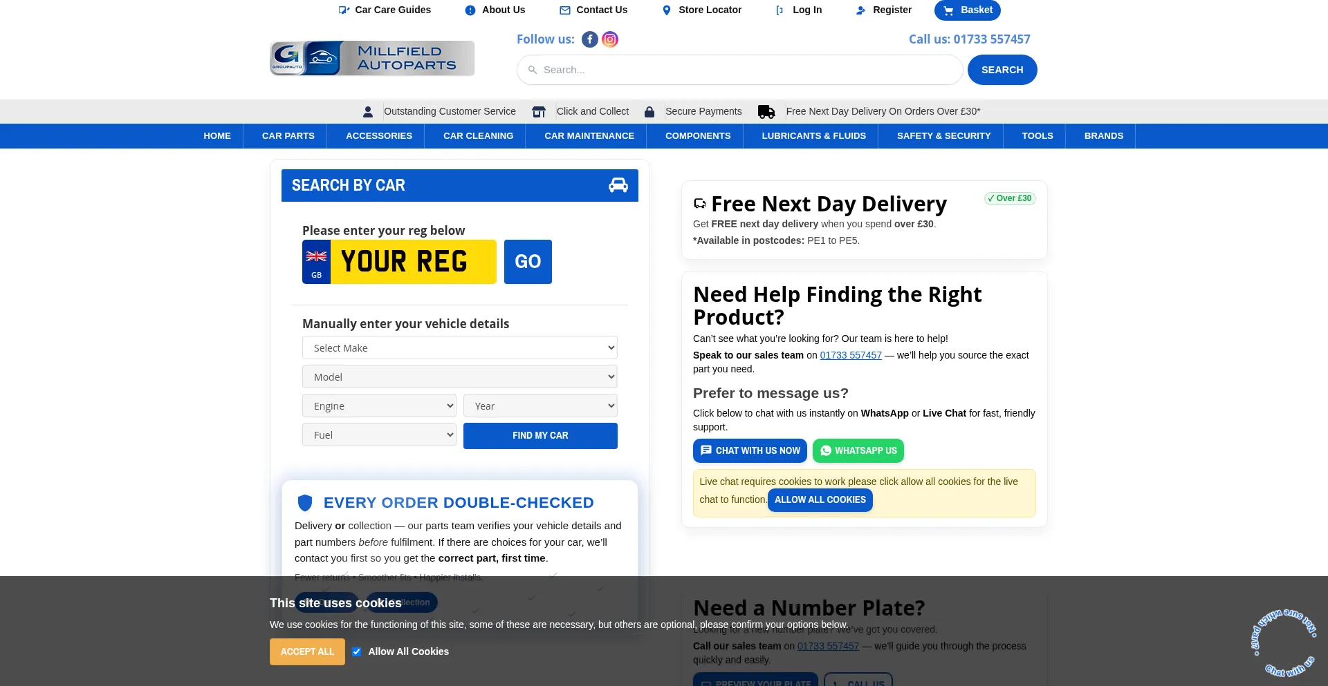 Millfieldautoparts.co.uk