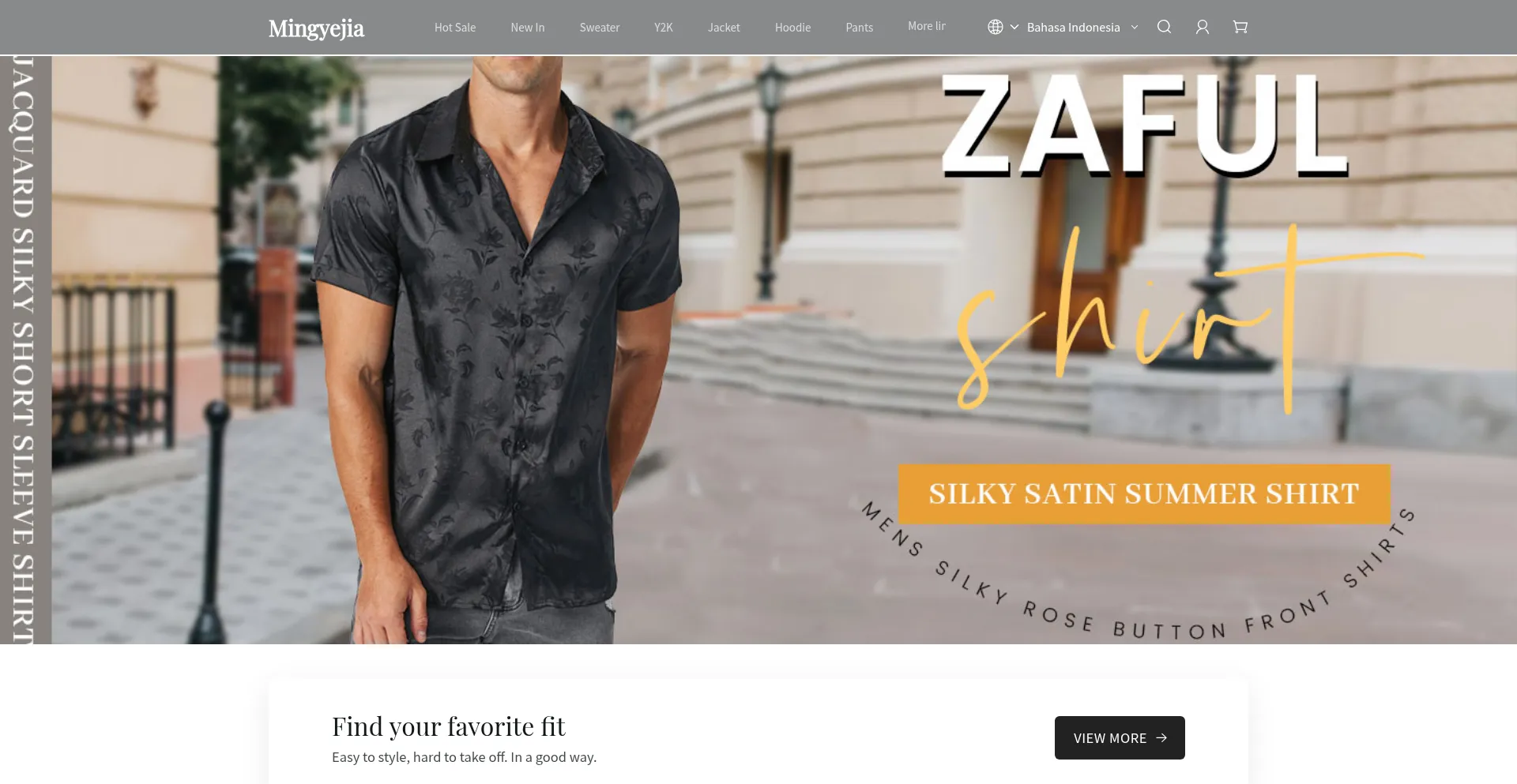 Website screenshot of Mingyejia.com
